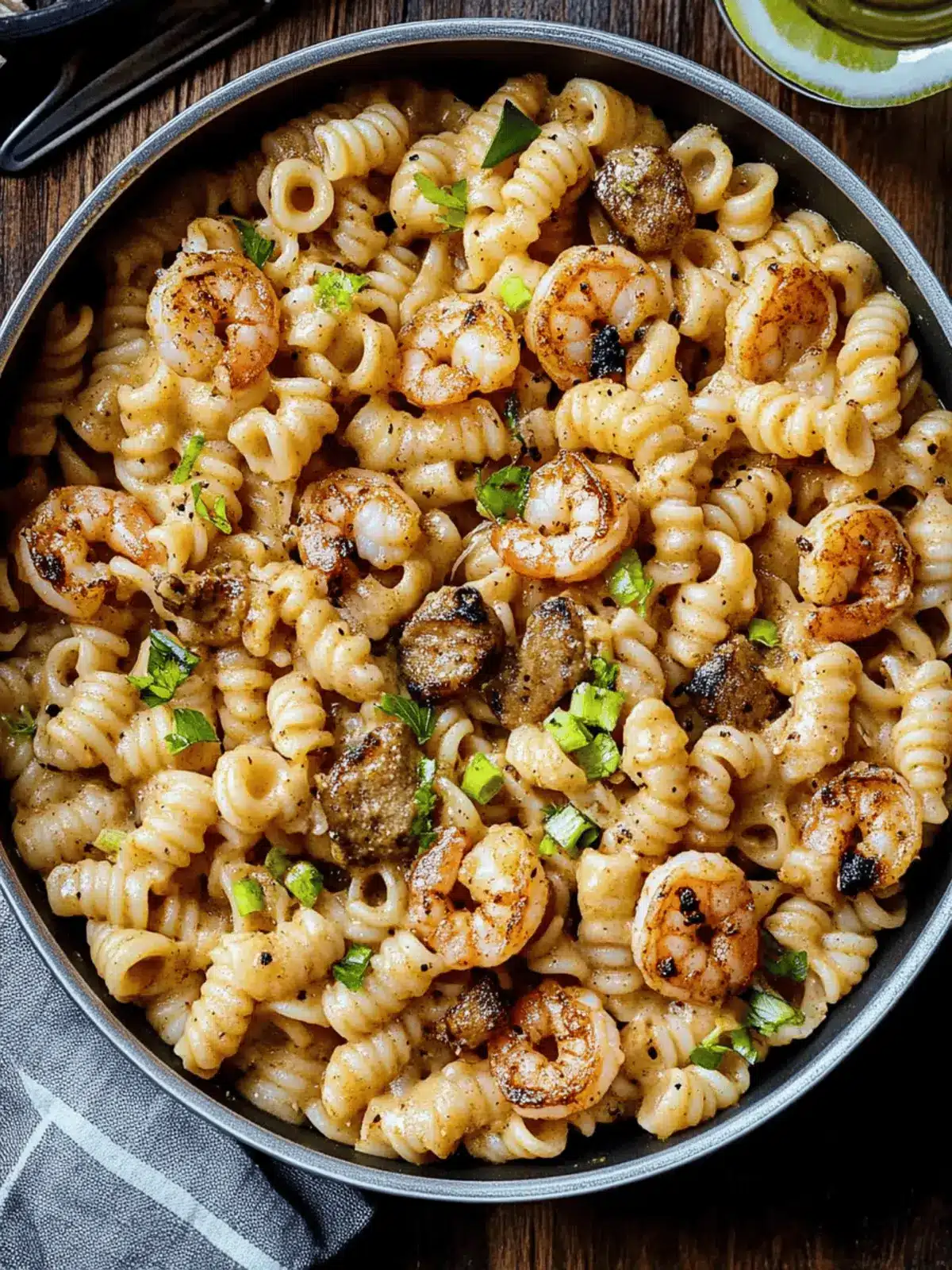 Creamy Blackened Shrimp Cavatappi That Will Wow Your Tastebuds 4 Blackened Shrimp Cavatappi