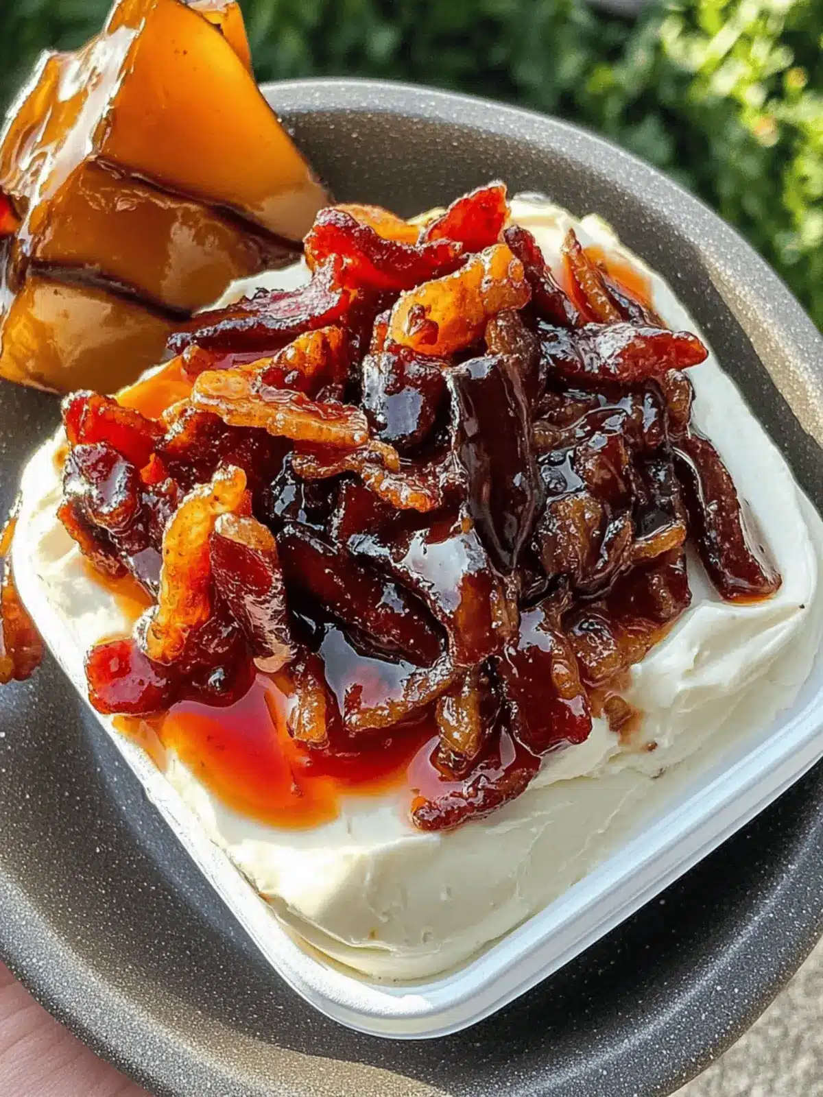 Chili Bacon Crunch Cream Cheese Spread for Epic Happy Hours 2 Chili Bacon Crunch Cream Cheese Spread