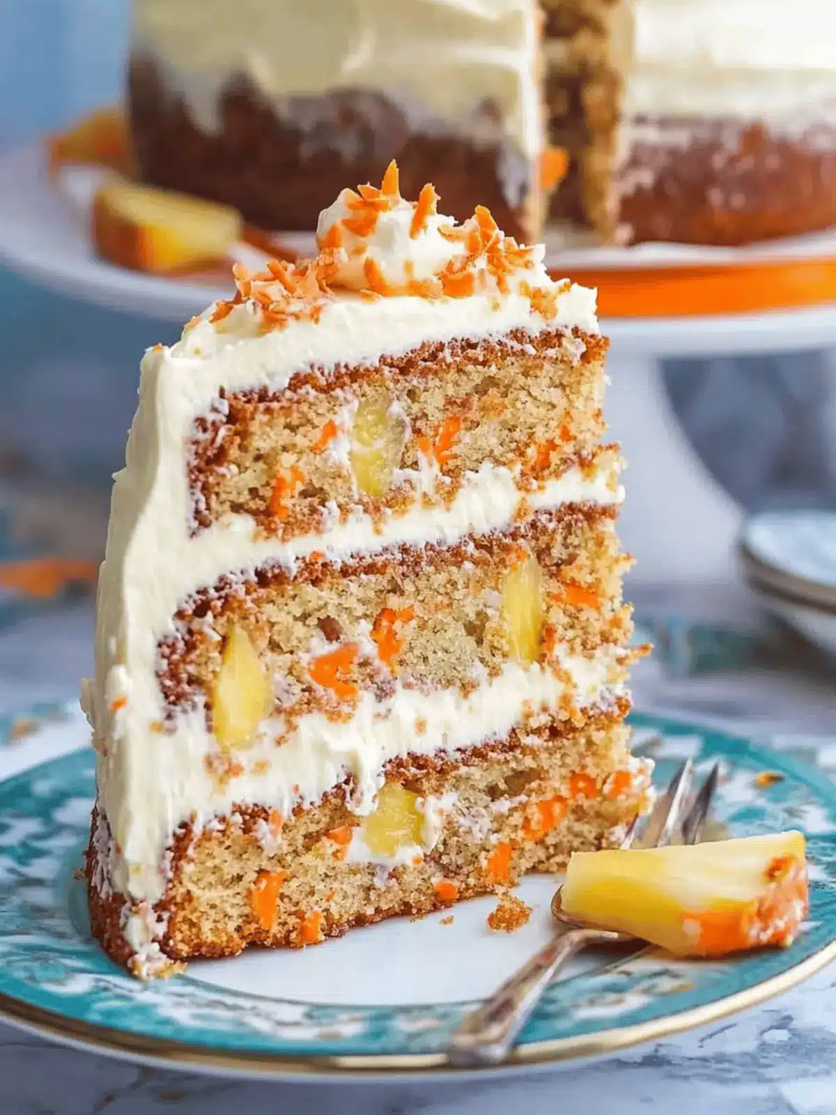 Tropical Pineapple Carrot Cream Cake You ll Crave Constantly 4 Pineapple Carrot Cream Cake