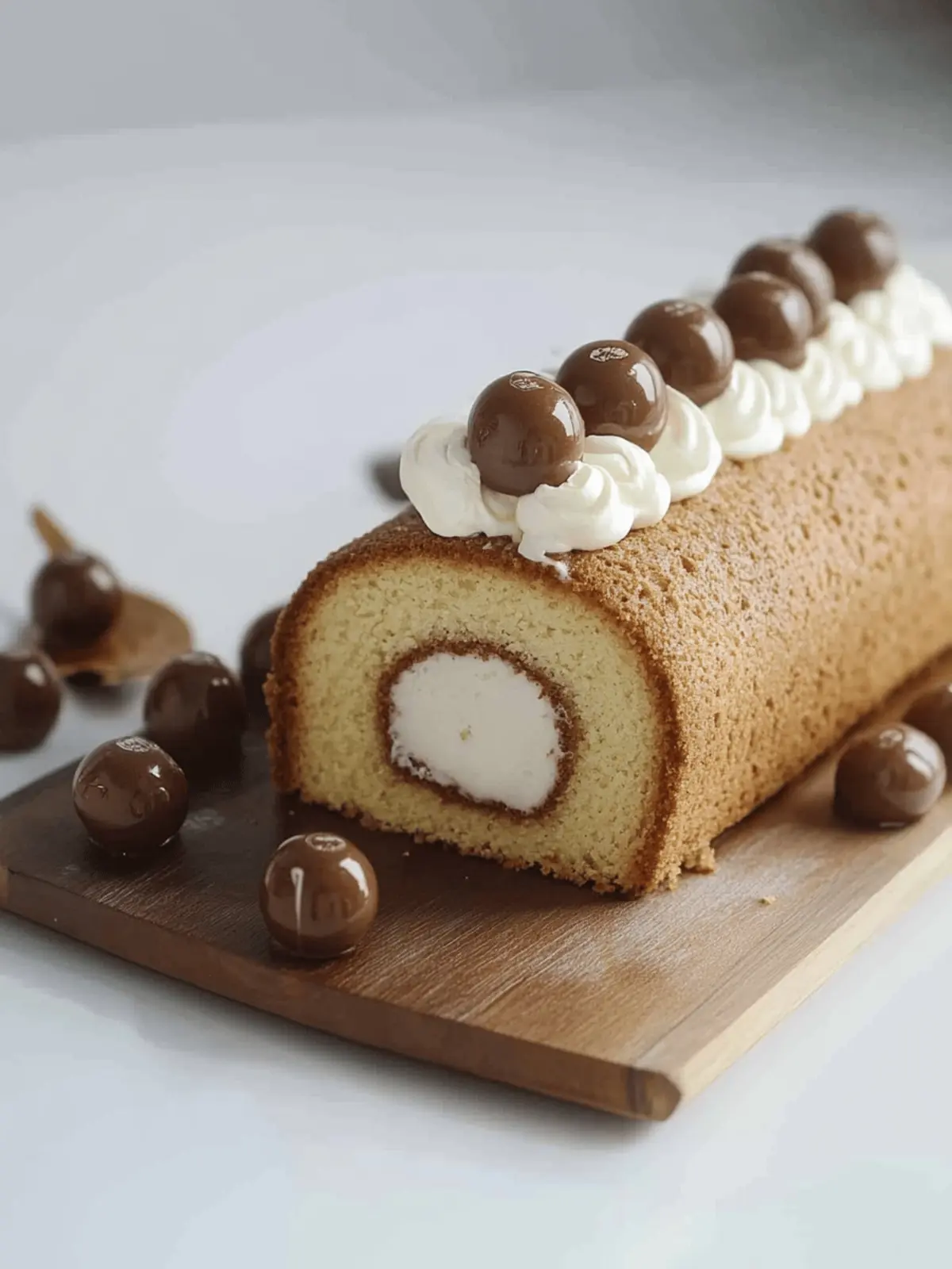 Fluffy Coffee Cake Roll with Kahl ºa Whipped Cream Delight 3 Coffee Cake Roll With Stabilized Kahl ºa Whipped Cream