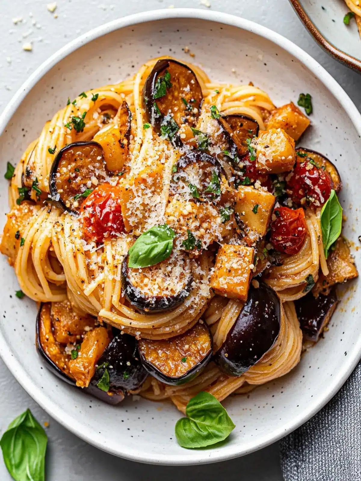 Roasted Eggplant Pasta That Will Take Your Taste Buds Higher 2 Roasted Eggplant Pasta