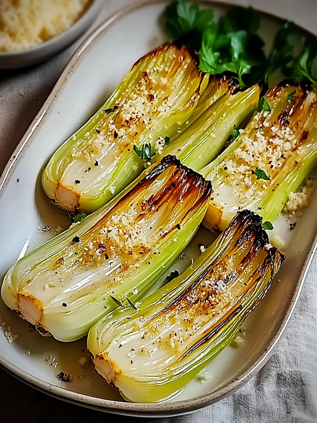 Parmesan Roasted Leeks: A Crispy Delight for Any Meal 3 Parmesan Roasted Leeks