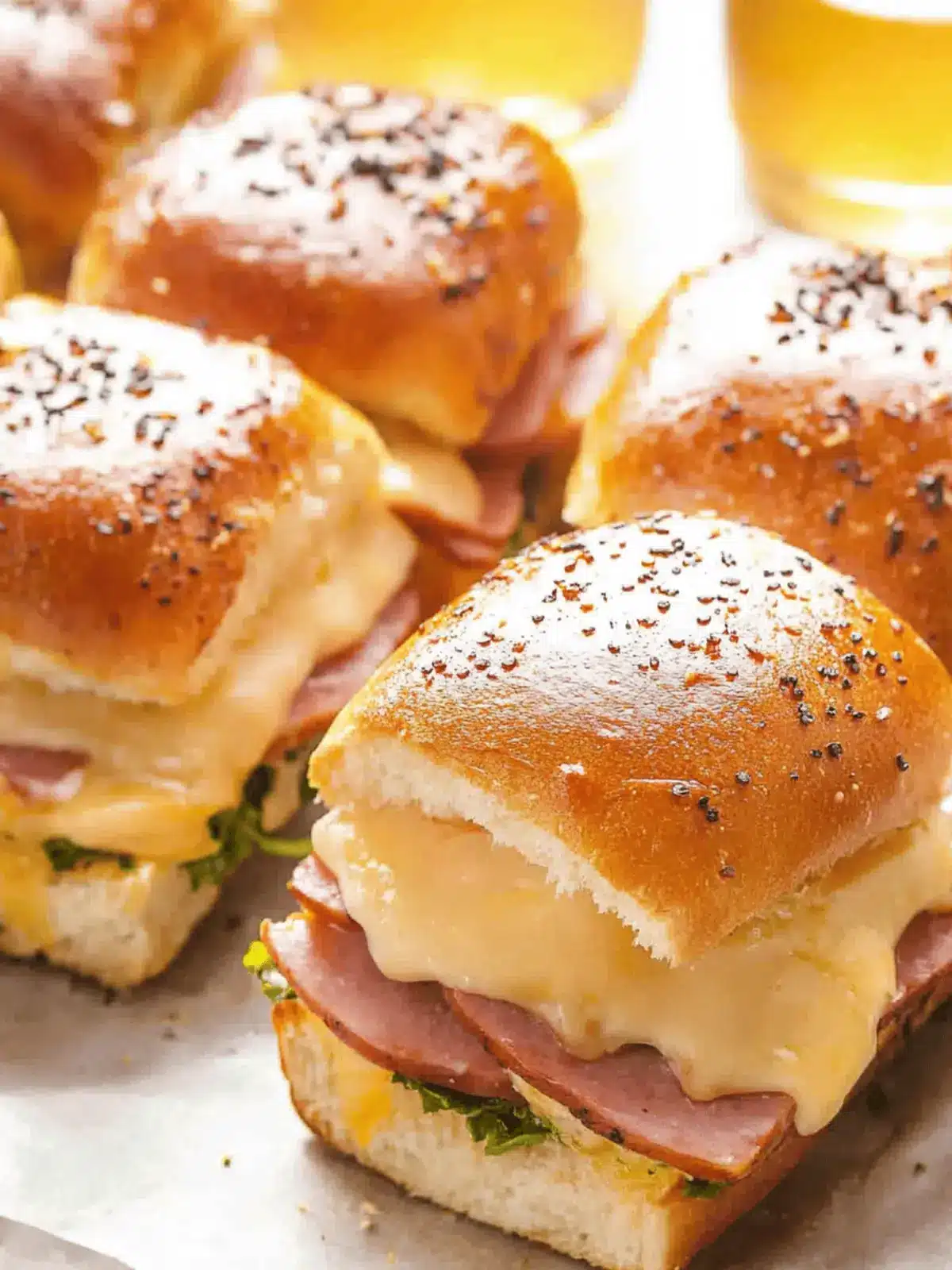 Mouthwatering Ham and Cheese Sliders for Effortless Entertaining 2 Ham and Cheese Sliders