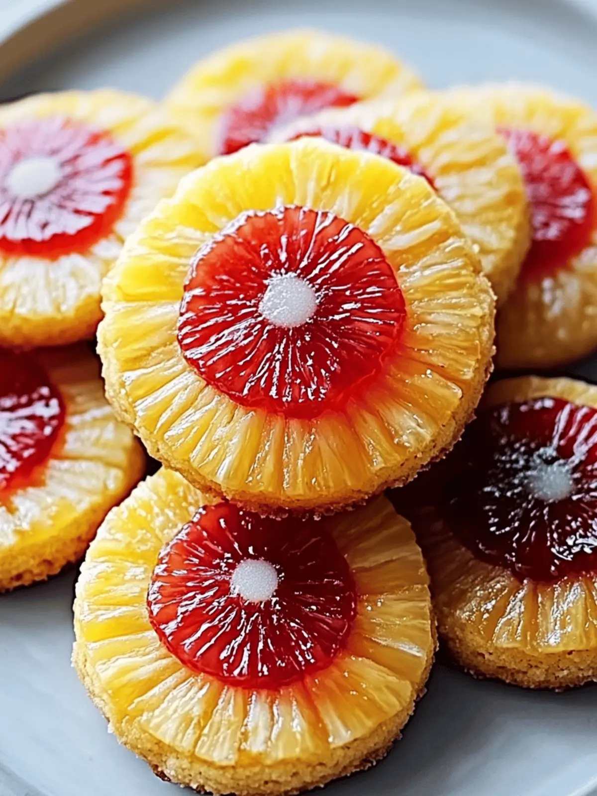 Pineapple Upside-Down Cookies You'll Love to Bake Today 3 Pineapple Upside-Down Cookies You'll Love to Bake Today