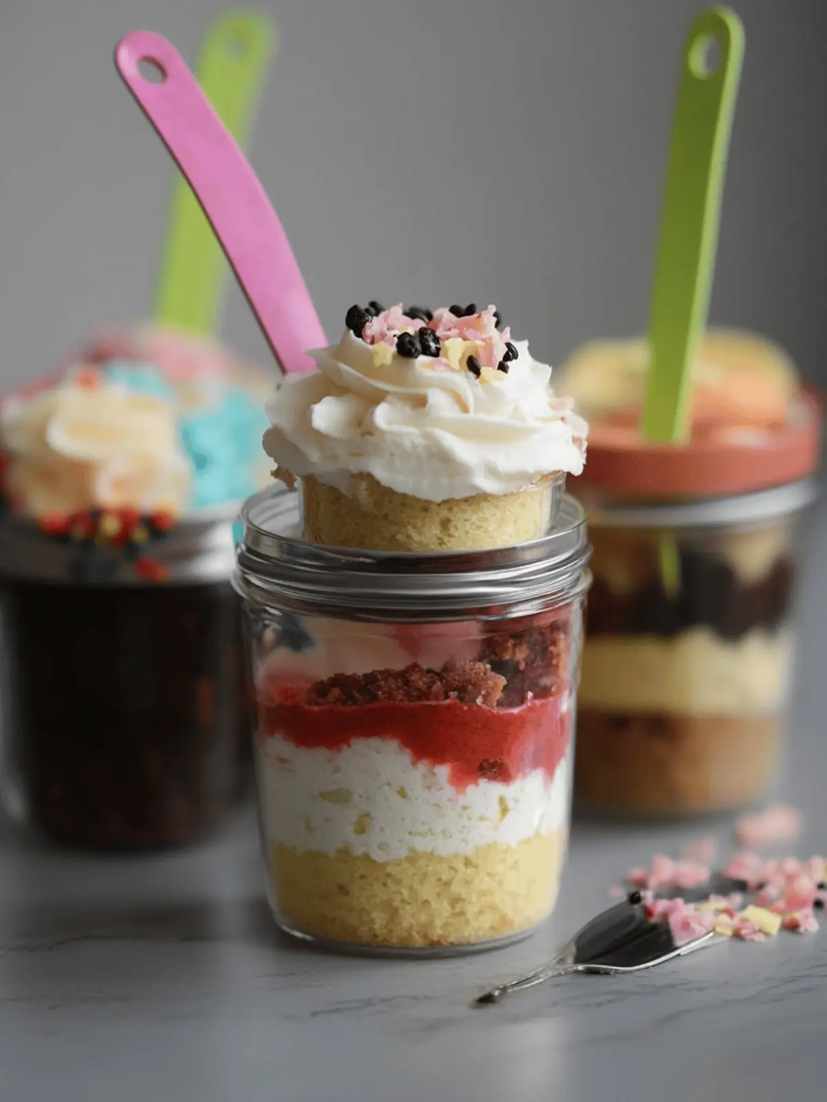 Delicious Easy Cake in a Jar Recipe for Every Celebration 4 Easy Cake in a Jar Recipe