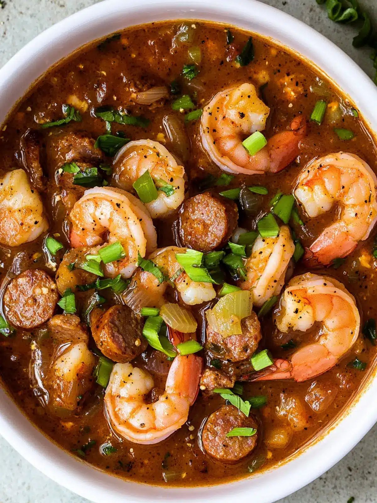 Hearty Shrimp & Sausage Gumbo to Spice Up Your Dinner! 3 Shrimp & Sausage Gumbo