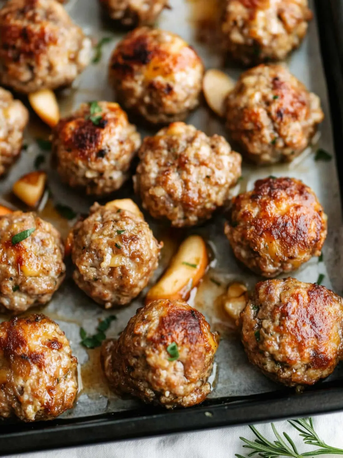 Delicious Baked Turkey Apple Breakfast Meatballs to Savor 4 Baked Turkey Apple Breakfast Meatballs