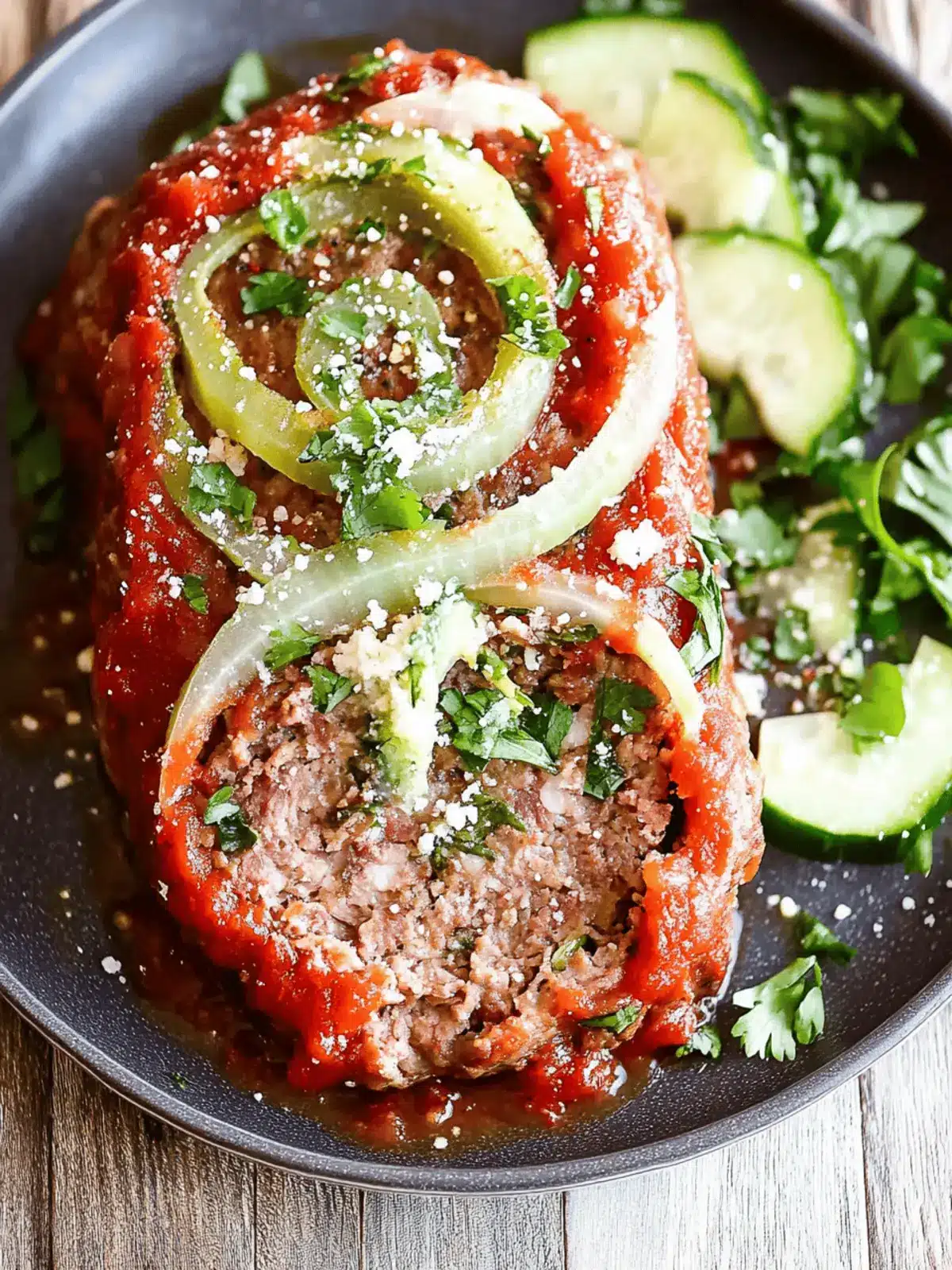 Sicilian Meatloaf: Comfort Food with a Delicious Twist 2 Sicilian Meatloaf