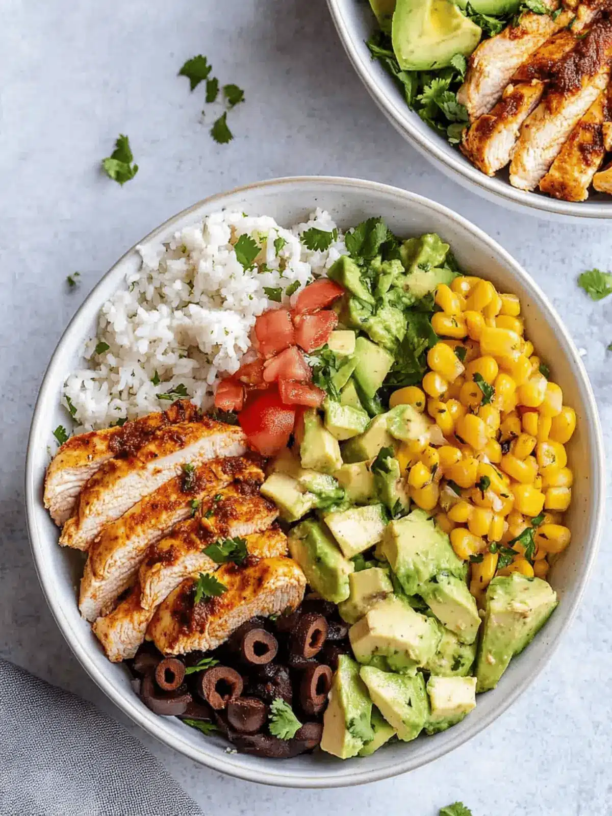 Zesty Chicken Burrito Bowl Packed with Flavor and Protein 4 Zesty Chicken Burrito Bowl Packed with Flavor and Protein