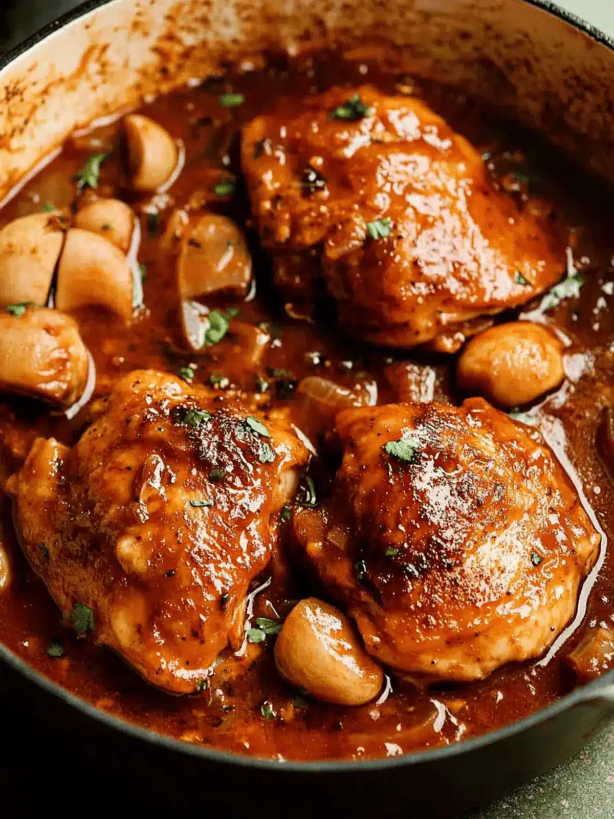 Savory Chicken Chasseur: A Cozy Dinner Delight 4 Chicken Chasseur