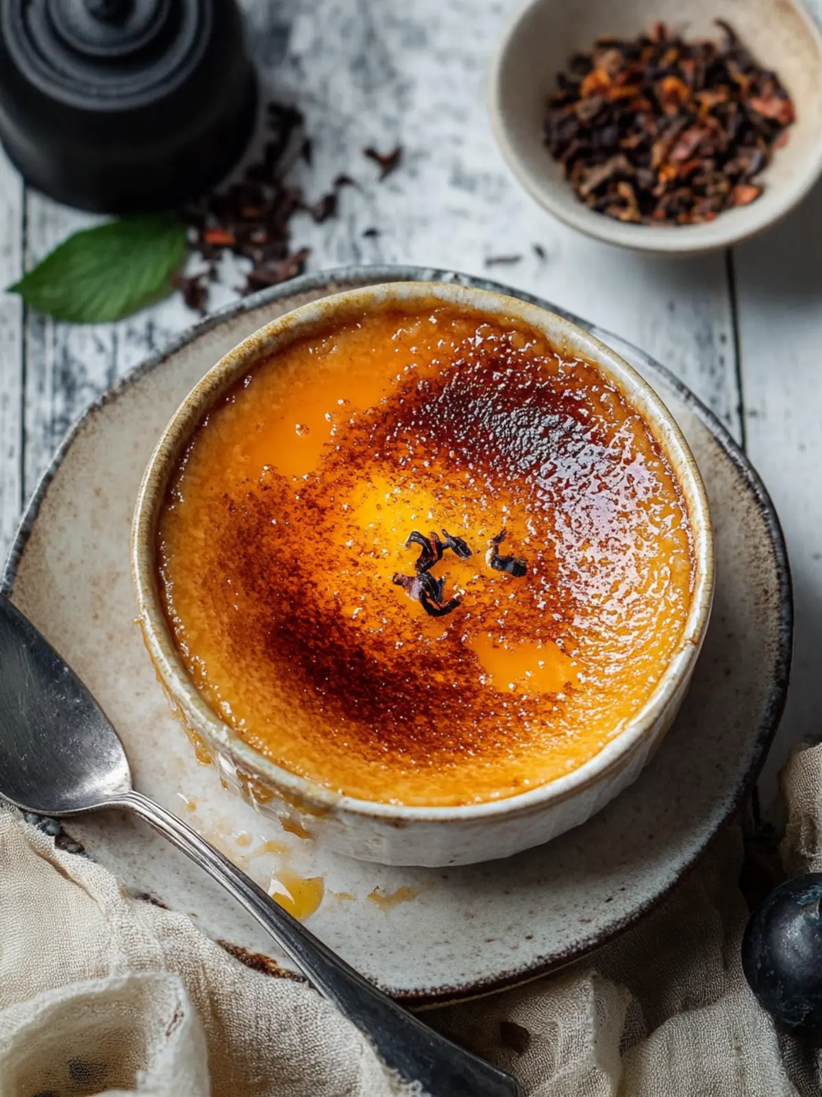 Irresistible Thai Tea Creme Brulee That Melts in Your Mouth 2 Thai Tea Creme Brulee