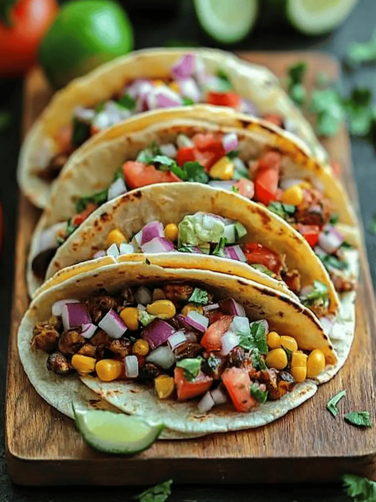 Flavor-Packed Vegetarian Tacos Recipe for Taco Night Fun 2 Vegetarian Tacos Recipe