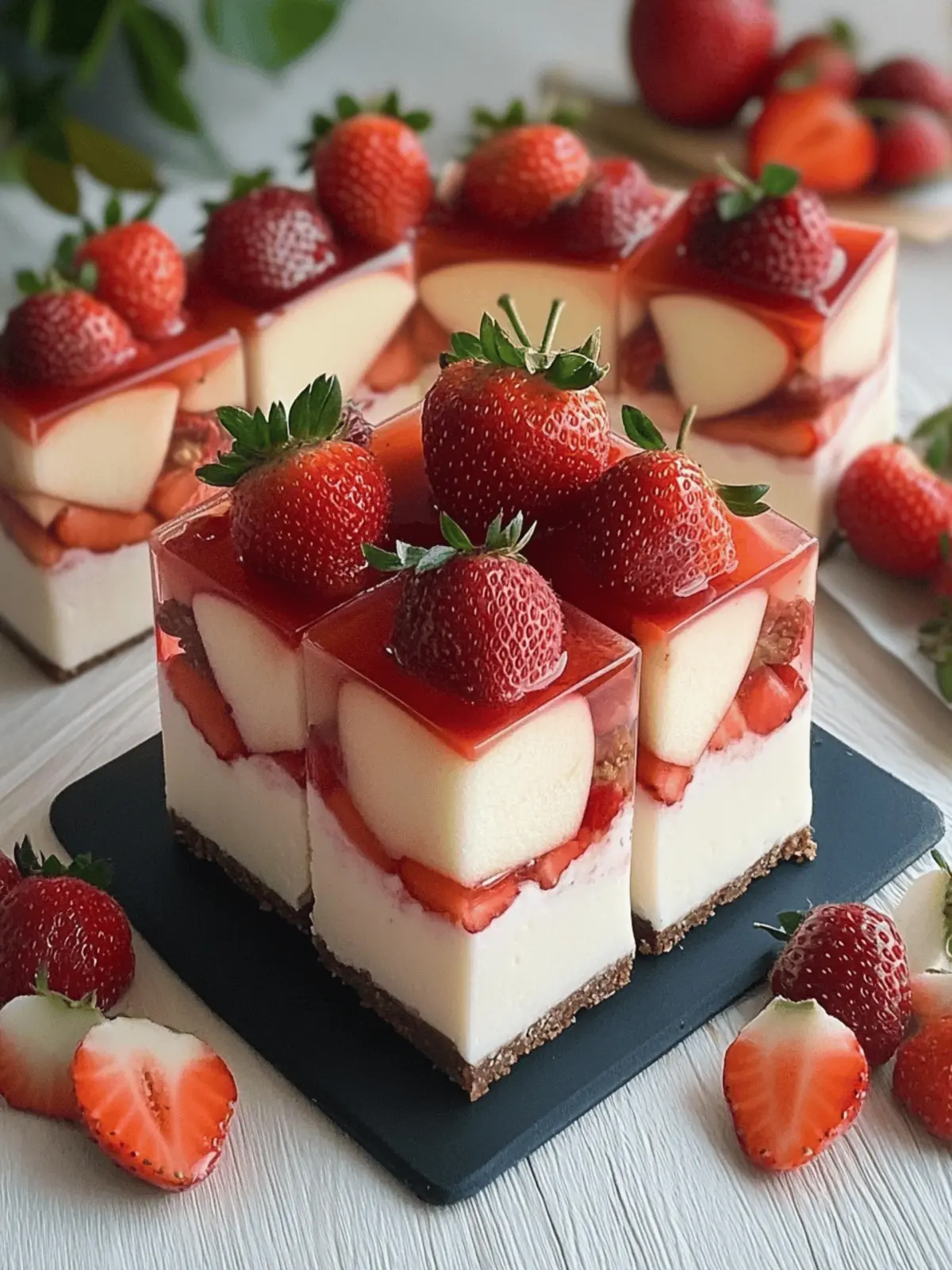Delight in Apple and Strawberry Dessert Harmony Layers 3 Apple and Strawberry Dessert Harmony