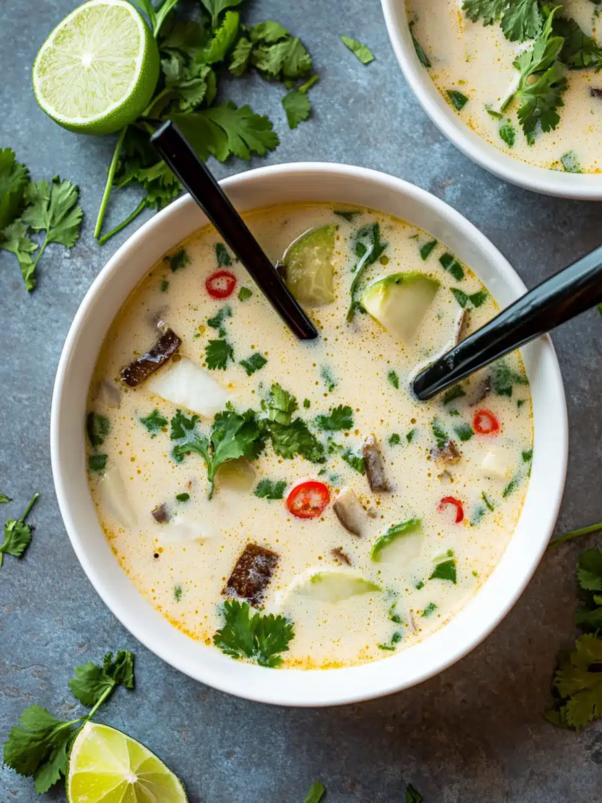 Heavenly Thai Coconut Soup for Cozy Nights In 2 Thai Coconut Soup