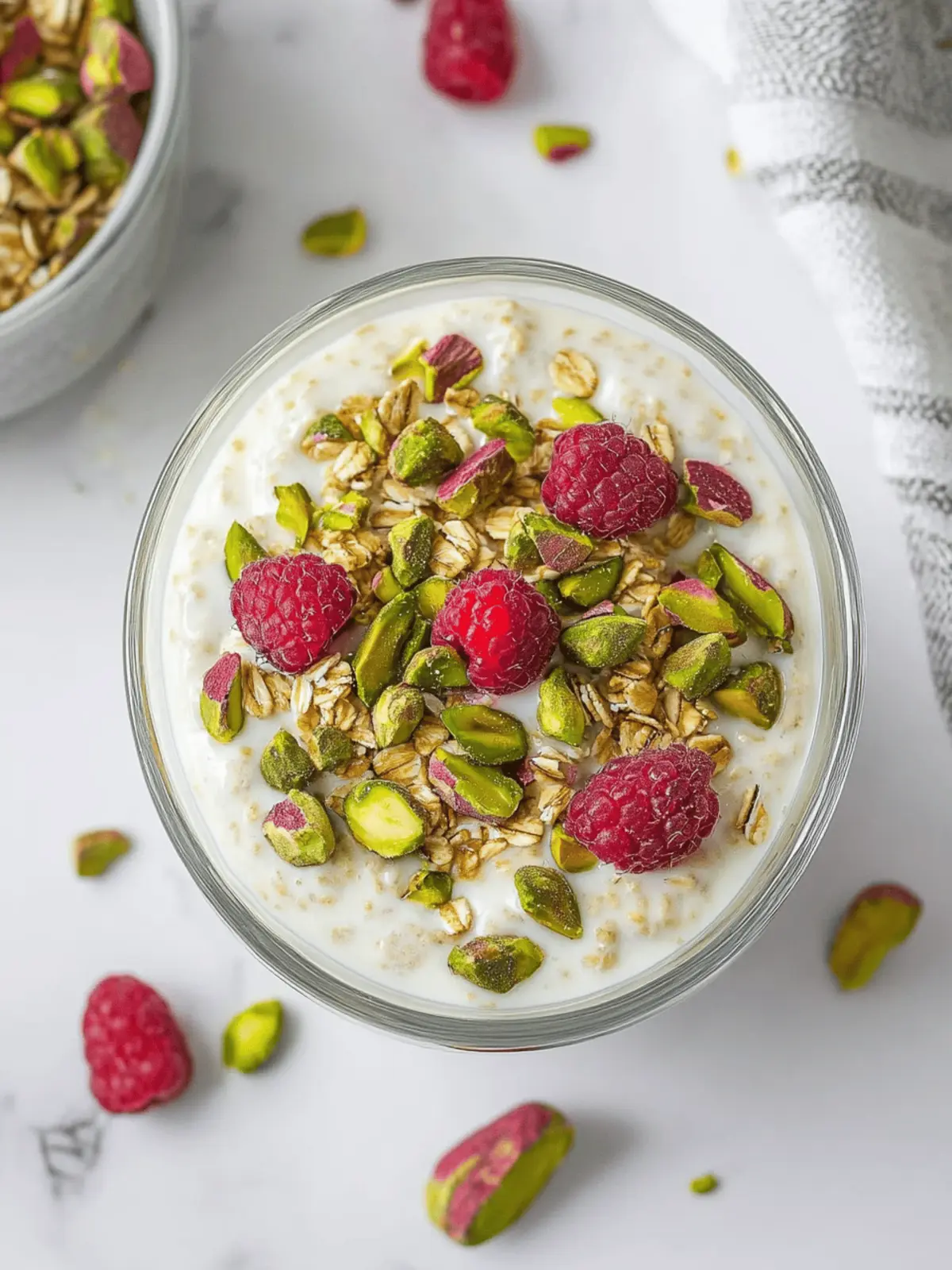 Pistachio Overnight Oats for a Creamy, Energizing Breakfast 4 Pistachio Overnight Oats