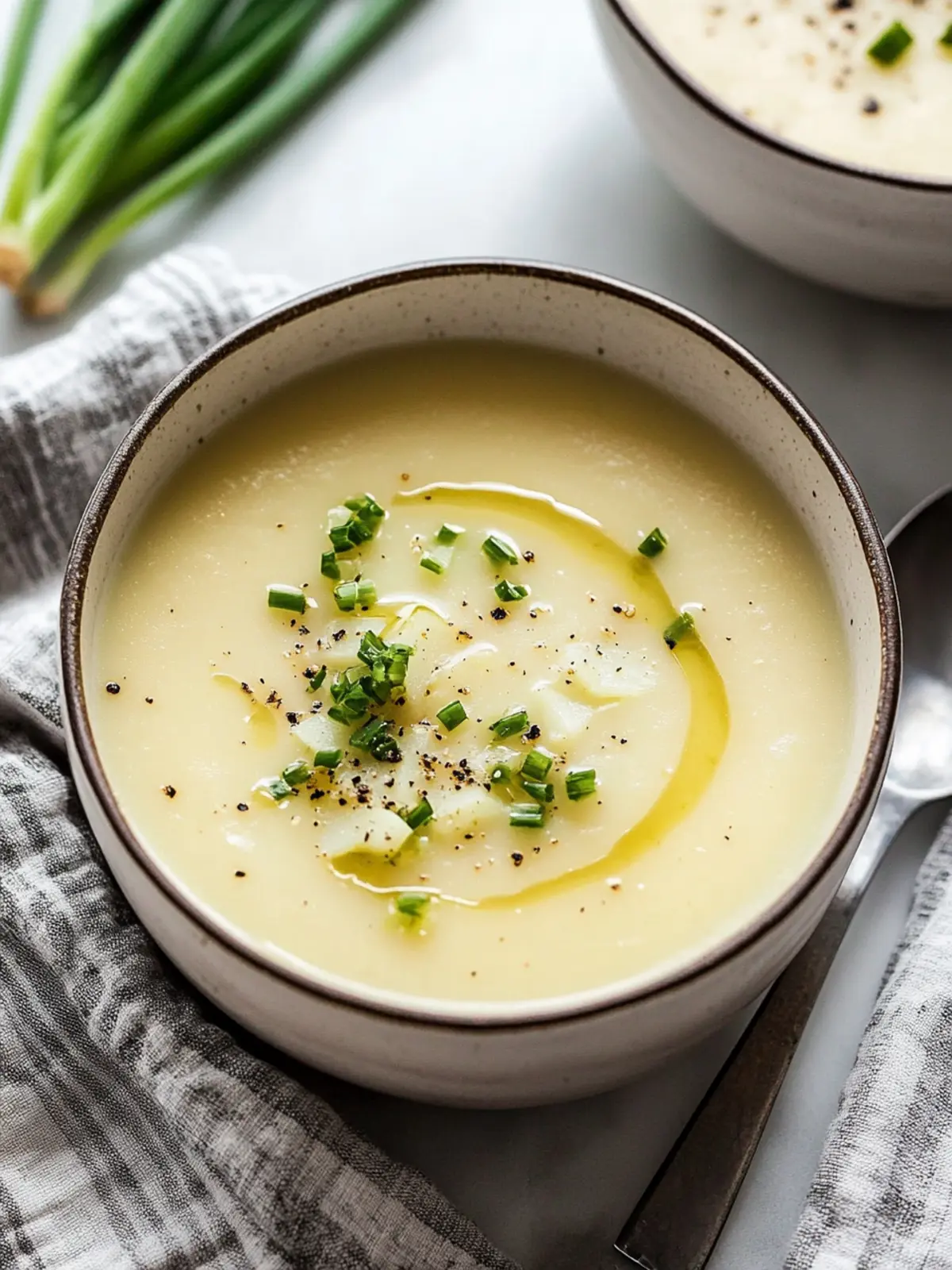 Creamy Potato Leek Soup to Warm Your Soul and Satisfy 4 Potato Leek Soup