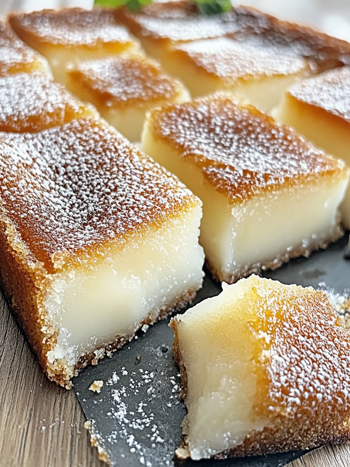 Coconut Mochi Cake: A Tropical Chewy Delight to Love 4 Coconut Mochi Cake