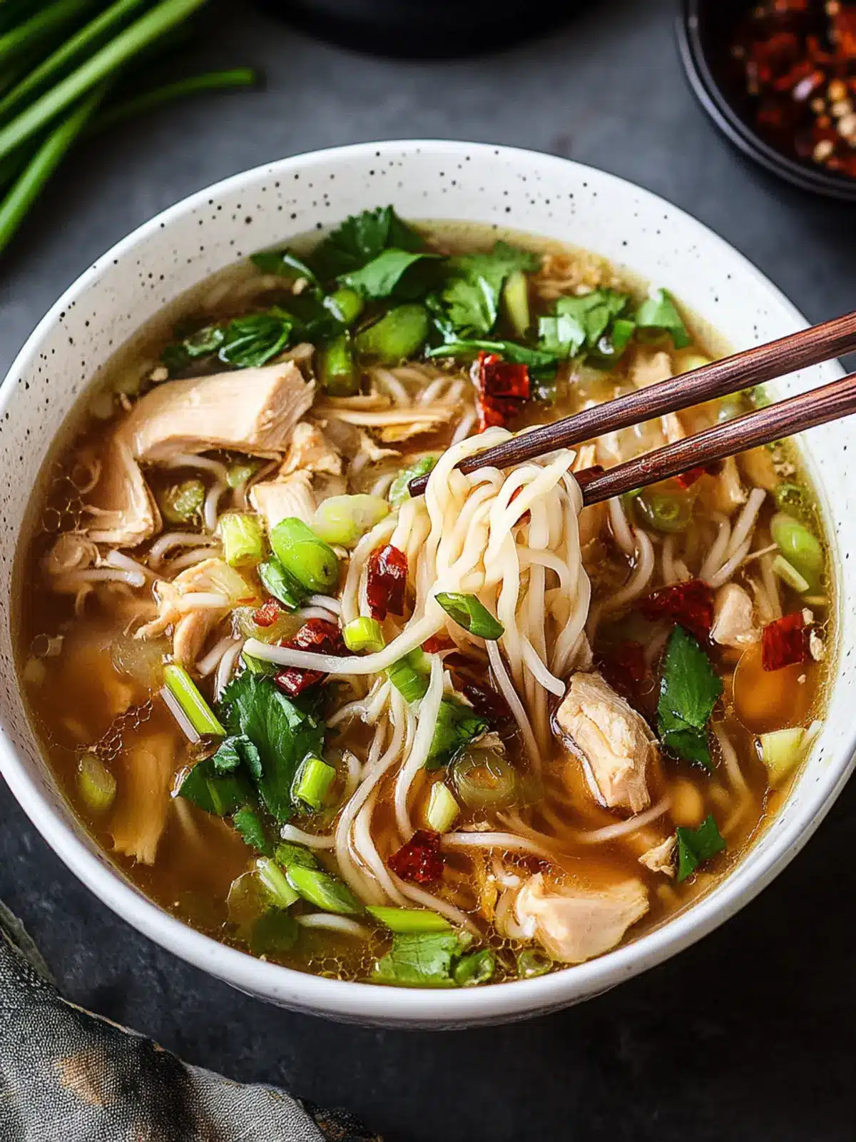Savor Homemade Chinese Chicken Noodle Soup in Minutes 2 Chinese Chicken Noodle Soup