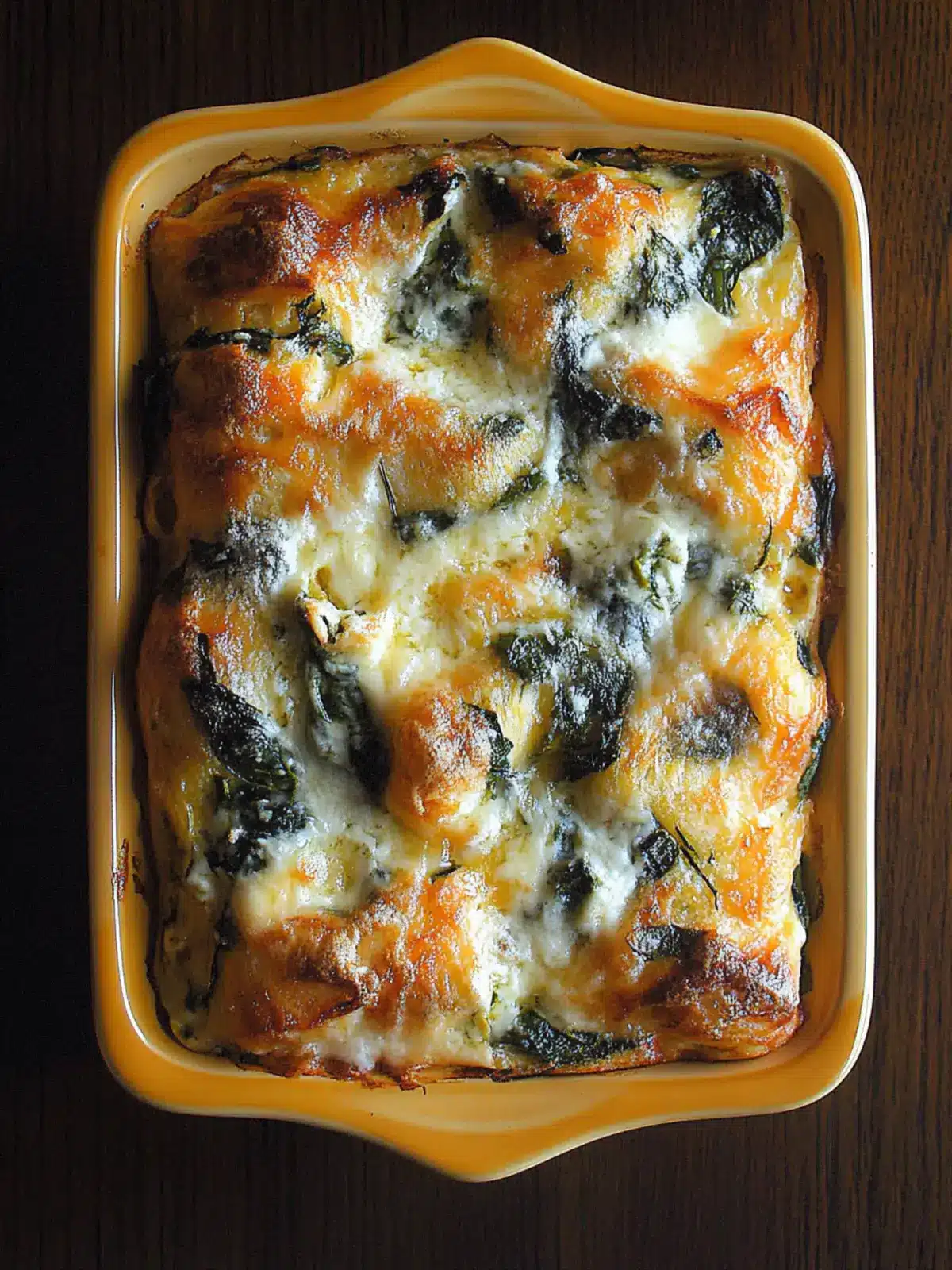 Delicious Spinach and Gruy ¨re Breakfast Strata for Lazy Mornings 2 spinach and gruy ¨re breakfast strata