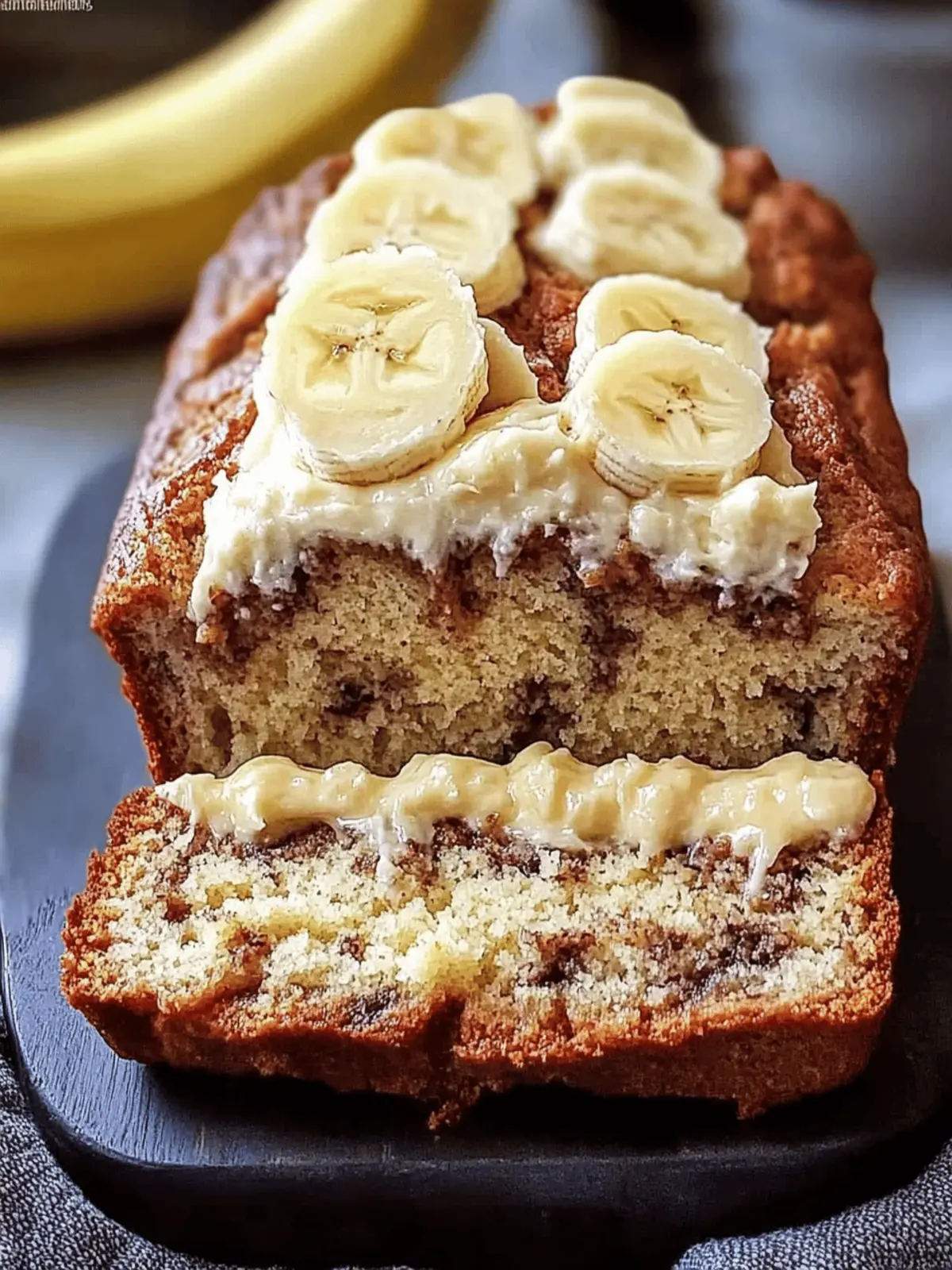 Ultimate Cream Cheese Banana Bread That Wow's Every Bite 2 Ultimate Cream Cheese Banana Bread