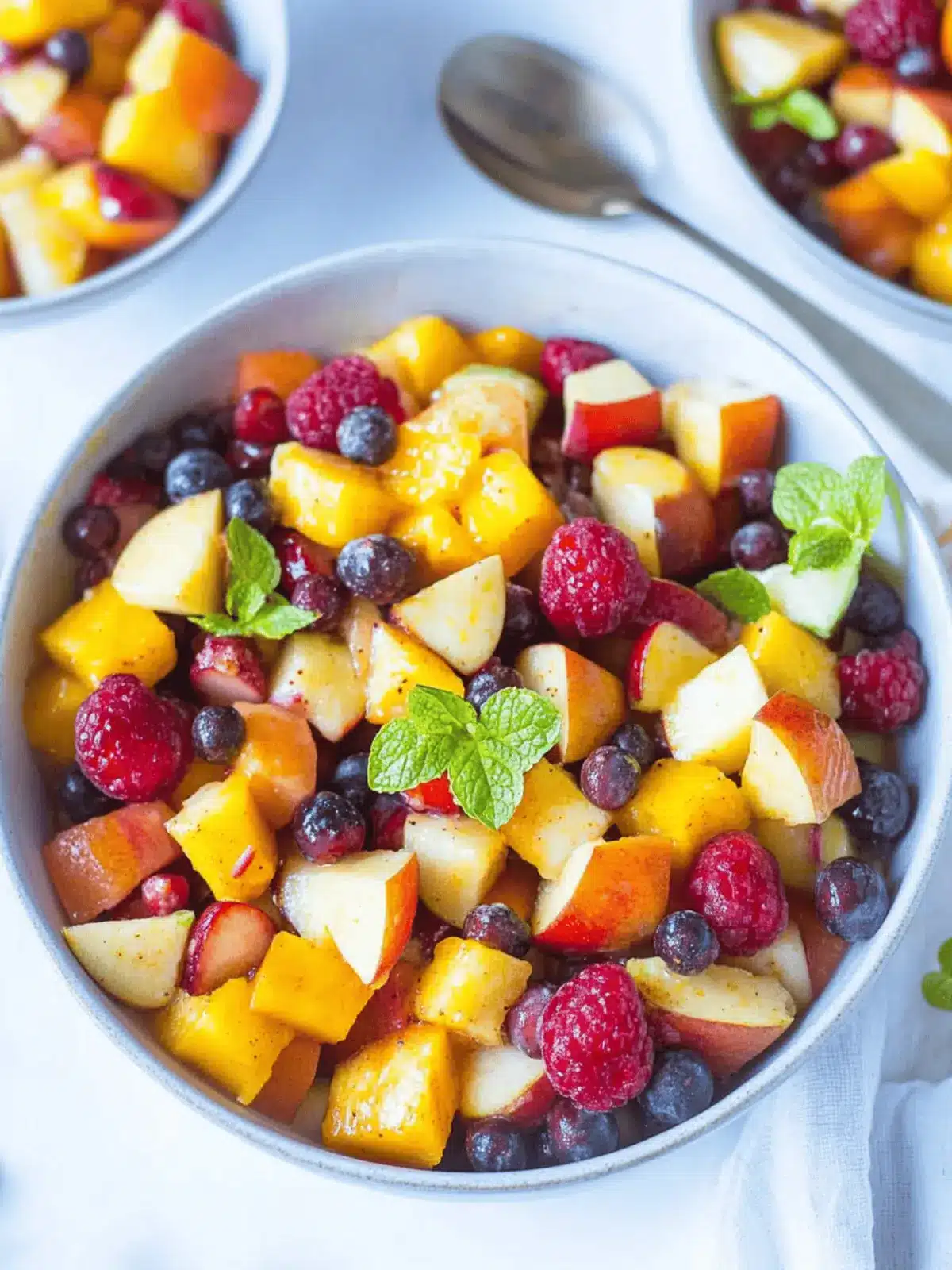 Zesty Fruit Salad with Chaat Masala for a Flavor Boost 4 Fruit Salad with Chaat Masala
