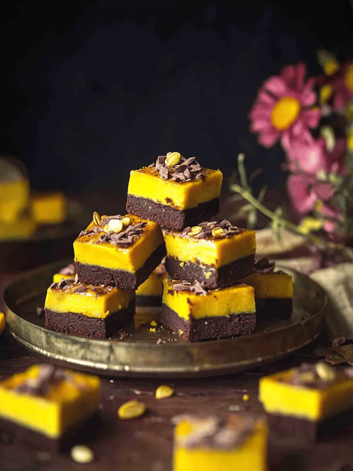 Decadent Brownie Burfi Bites: A Fusion Delight Awaits 4 Brownie Burfi Bites