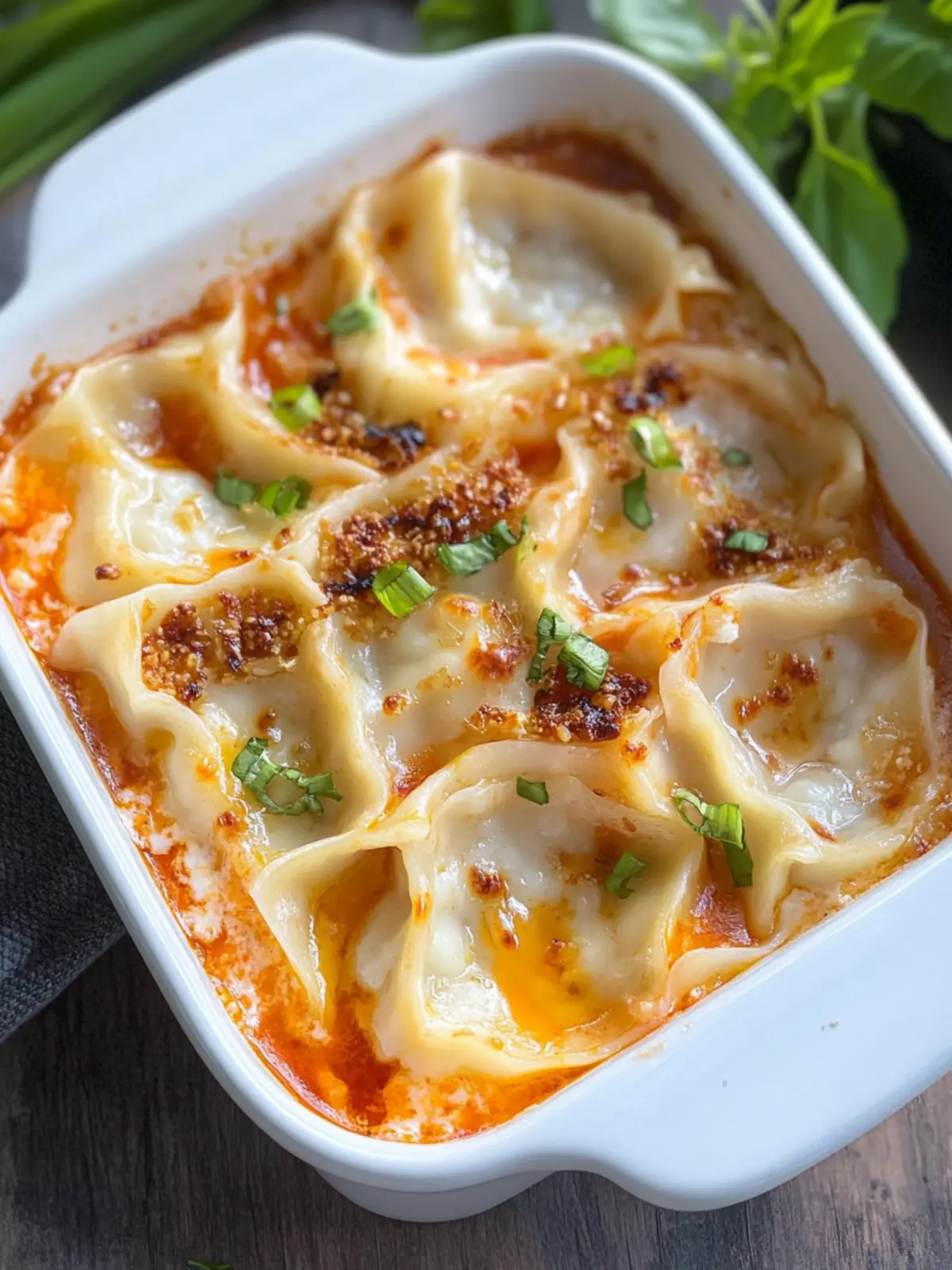 Irresistible Shrimp Dumpling Lasagna for a Homemade Delight 3 Shrimp Dumpling Lasagna