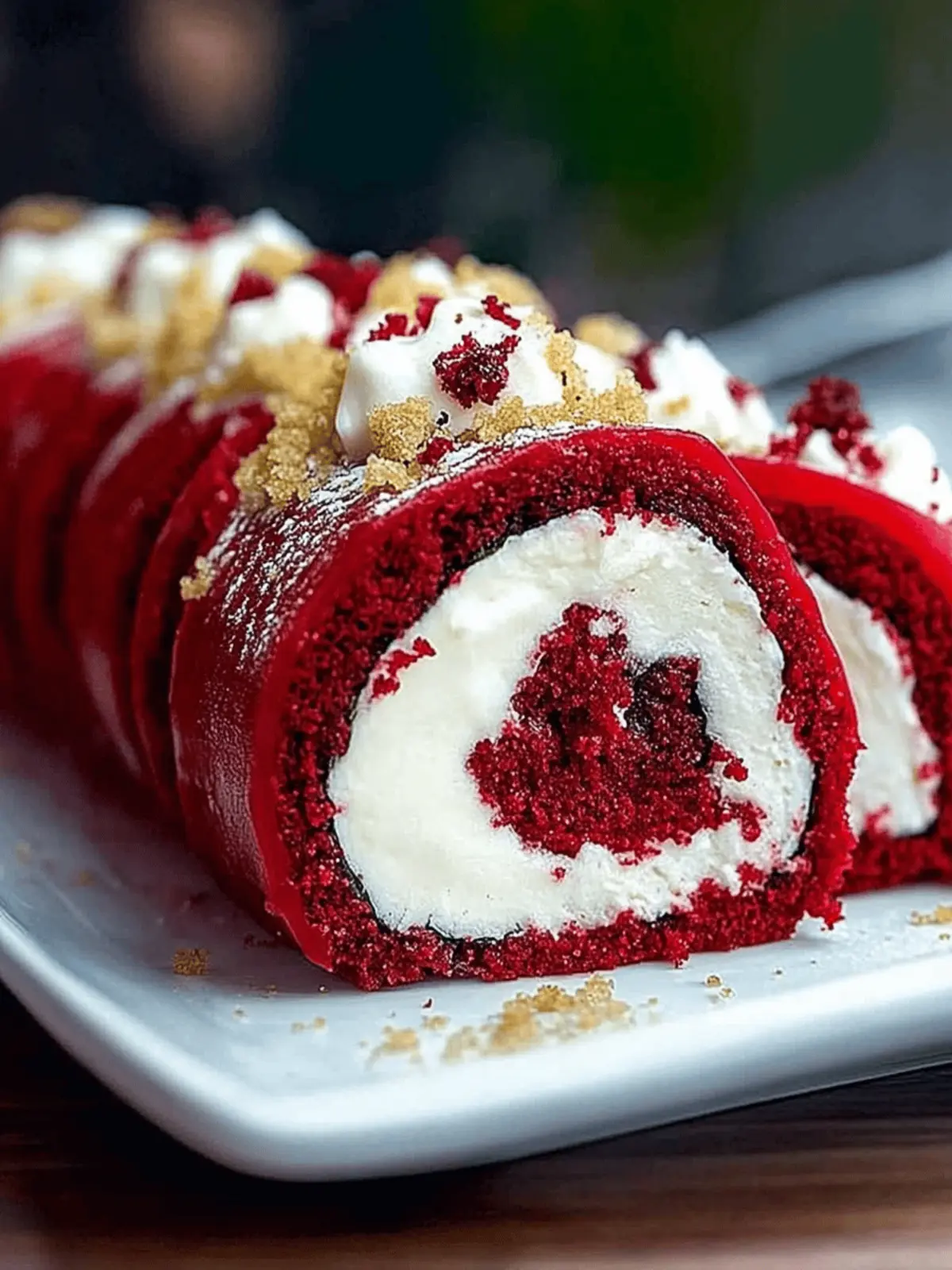 Red Velvet Cheesecake Sushi Roll Dessert You'll Adore 4 Red Velvet Cheesecake Sushi Roll Dessert