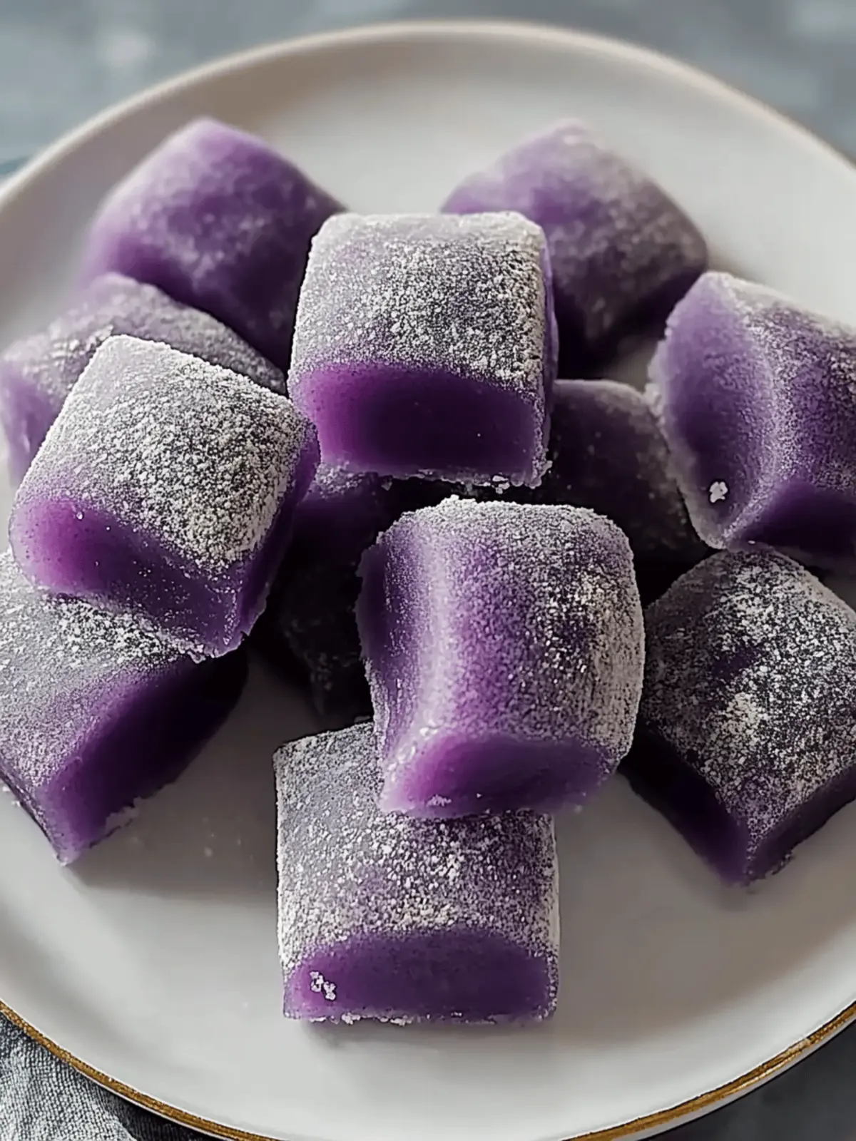 Indulge in Butter Mochi with Ube for a Flavorful Treat 3 Butter Mochi with Ube