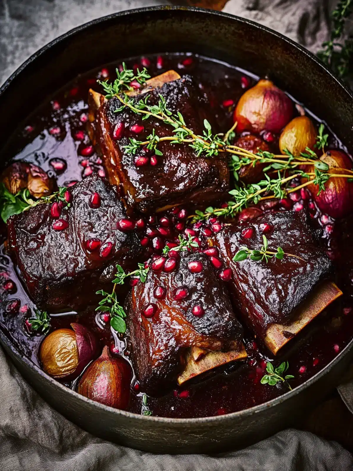 Savory Red Wine & Pomegranate Short Ribs for Cozy Nights 4 Red Wine & Pomegranate Short Ribs