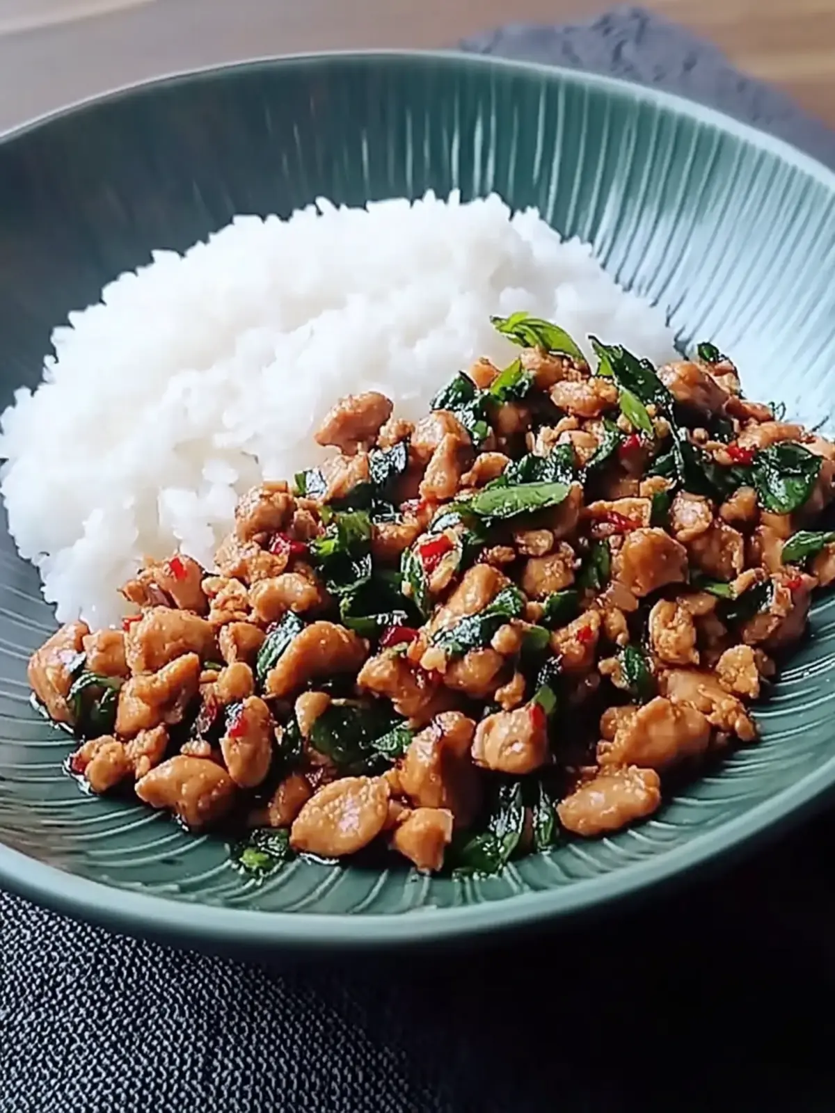 Irresistible Spicy Thai Basil Chicken Pad Krapow Gai Recipe 4 Spicy Thai Basil Chicken (Pad Krapow Gai)