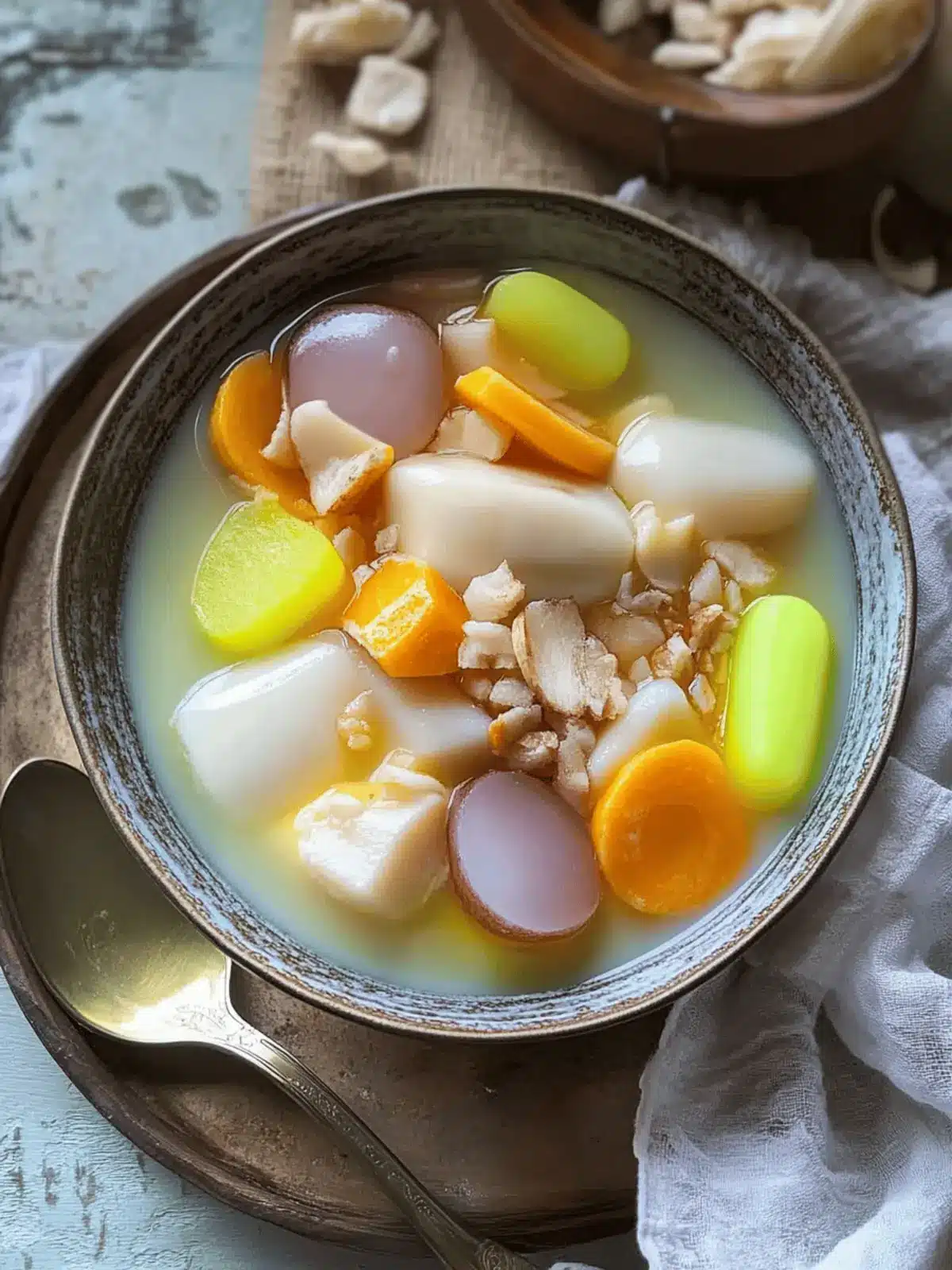 Delicious Ginataang Bilo Bilo - Your New Favorite Filipino Dessert 4 Ginataang Bilo Bilo - Filipino Dessert Pudding