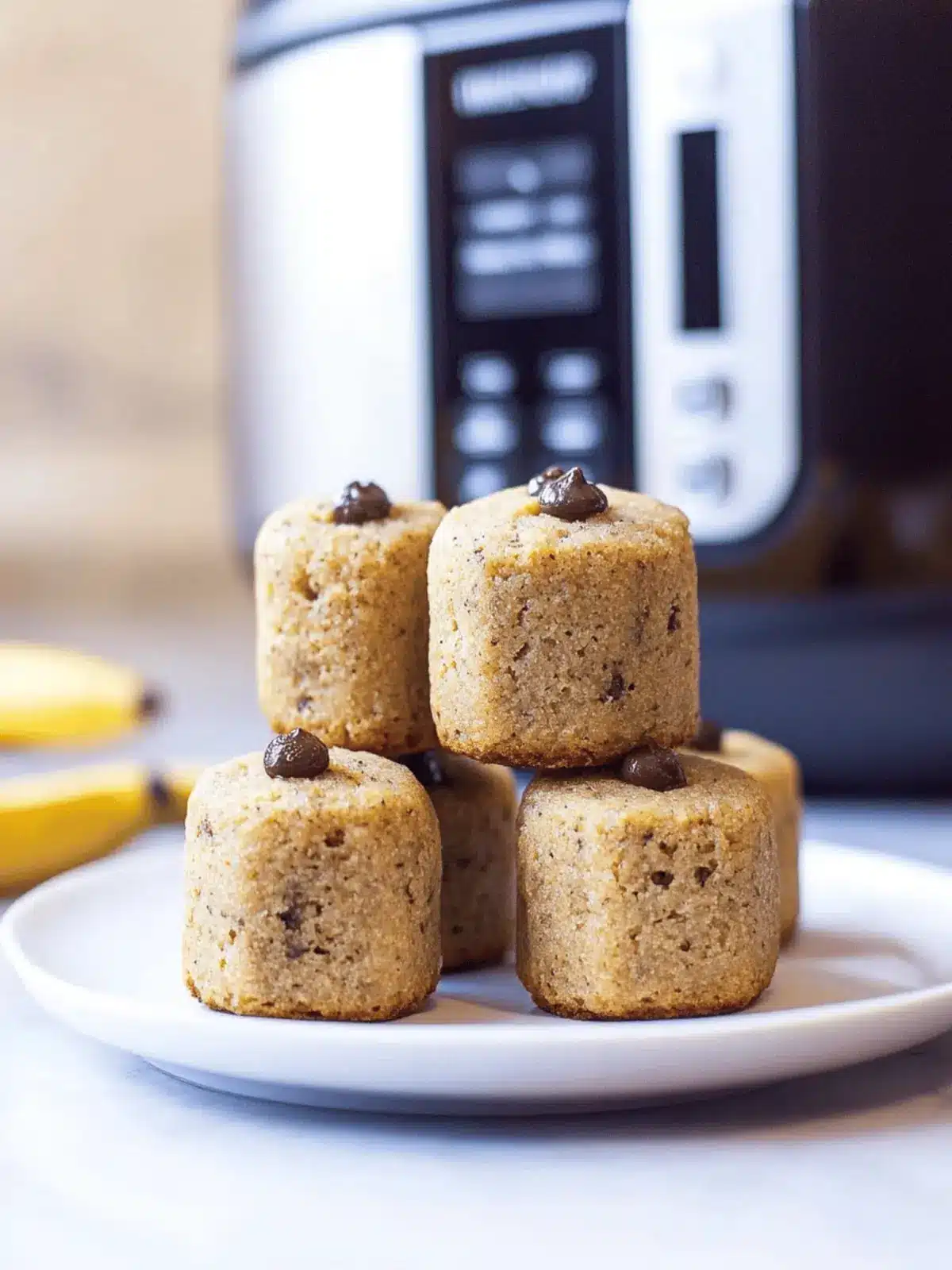 Instant Pot Banana Bread Bites: Easy, Moist Morning Snack 2 Instant Pot Banana Bread Bites: Easy, Moist Morning Snack