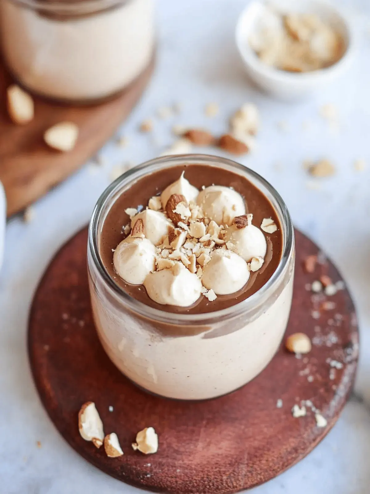 Delicious Peanut Butter Mousse Yogurt Bowl Guilt-Free Treat 3 peanut butter mousse yogurt bowl