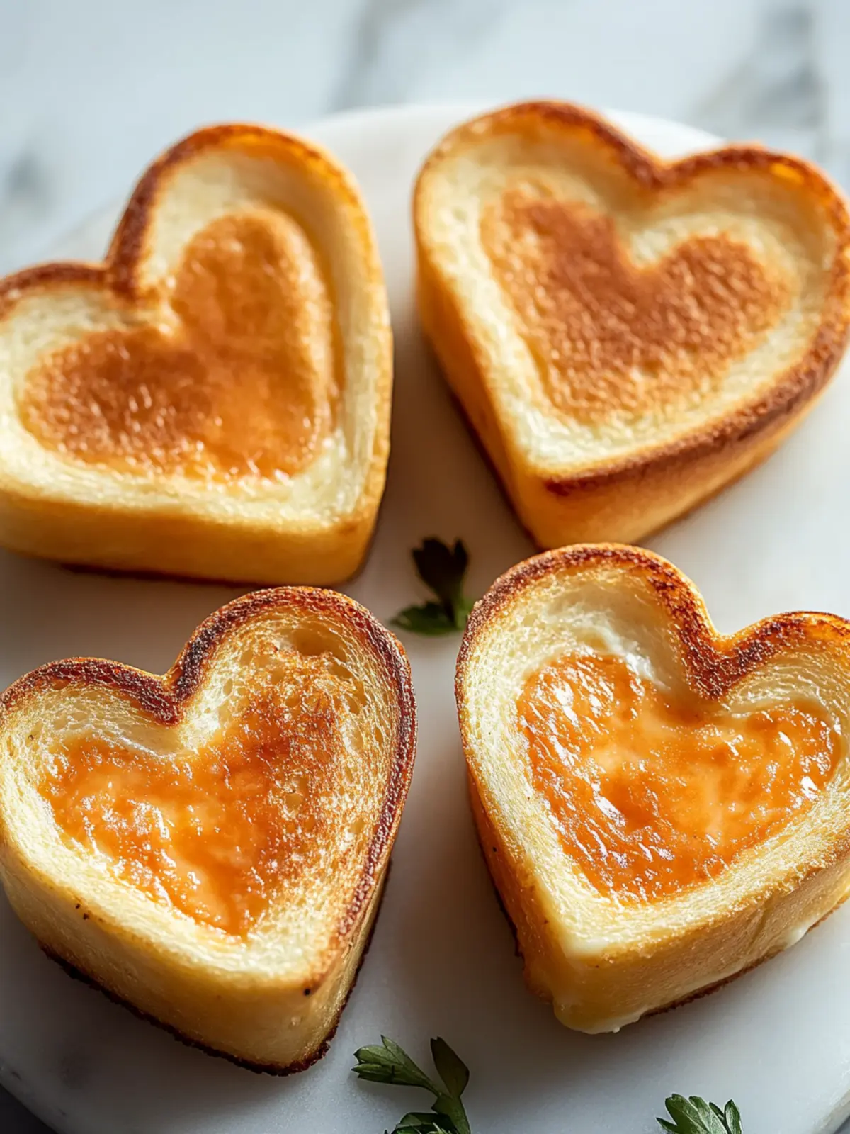 Mini Grilled Cheese Hearts that Melt Your Heart and Soul 4 Mini Grilled Cheese Hearts