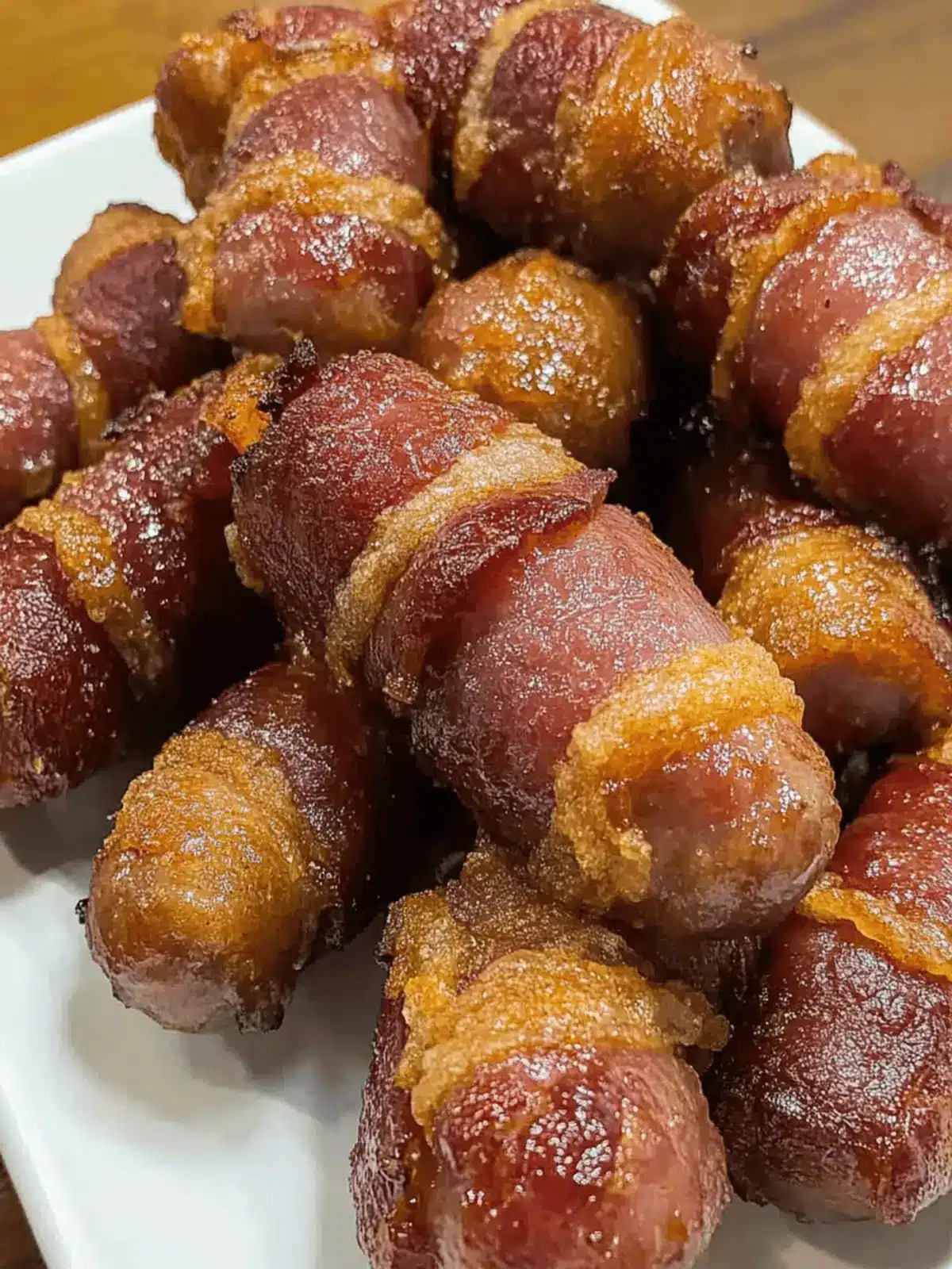 Bacon Wrapped Little Smokies: A Sweet and Savory Delight 2 Bacon Wrapped Little Smokies