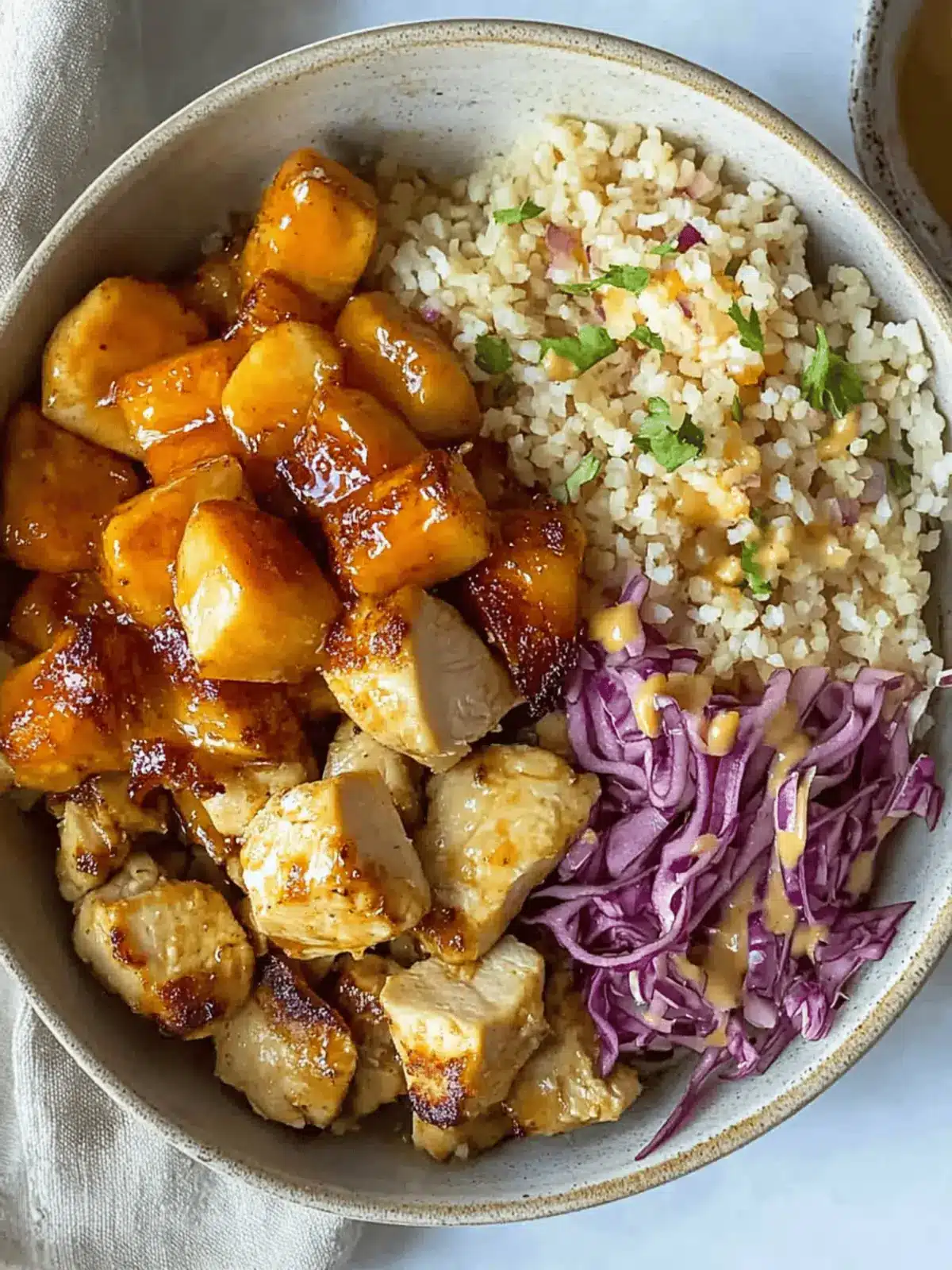 Healthy Hot Honey Chicken Bowls for a Blissful Homemade Feast 4 Healthy Hot Honey Chicken Bowls
