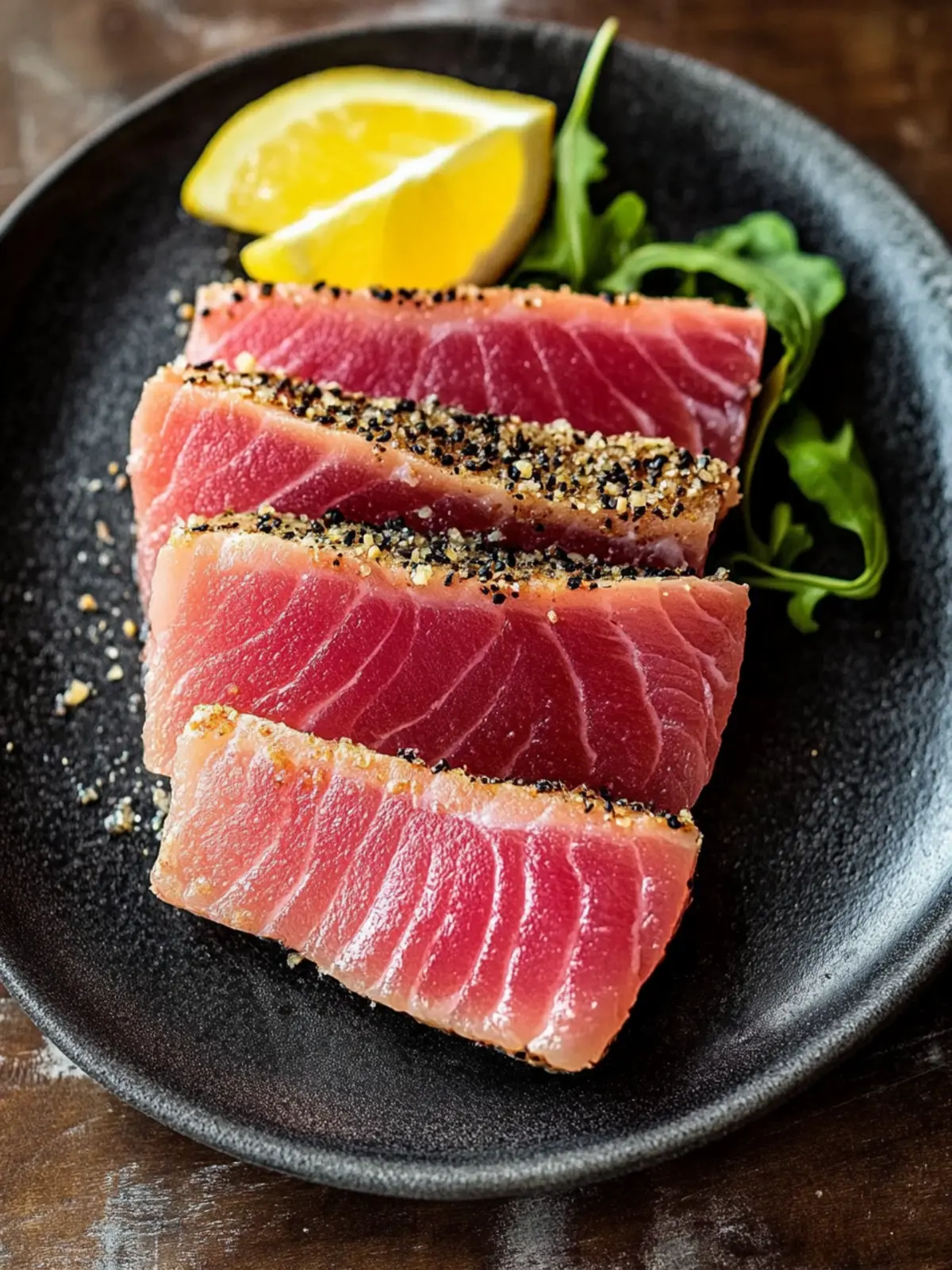 Fast & Easy Seared Tuna with Crunchy Sesame Delight 3 Fast & Easy Seared Tuna