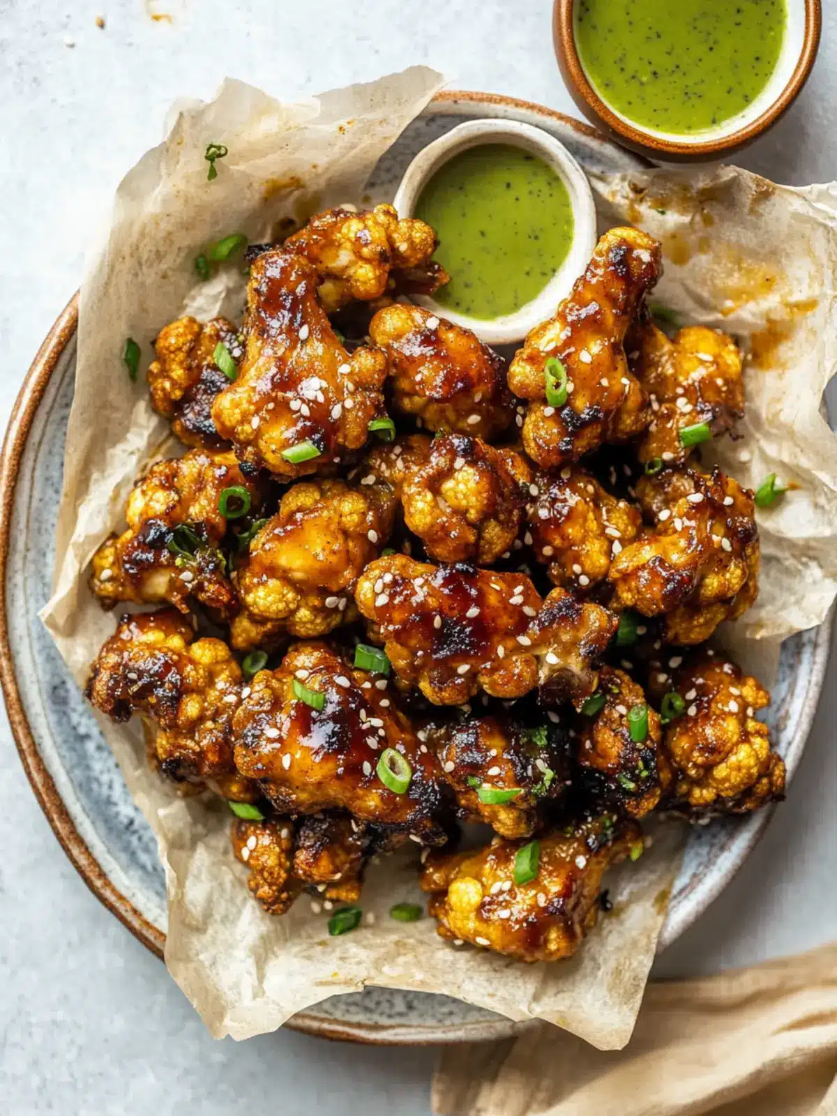 Baked Mango-Tamarind Cauliflower Wings That Wow Your Tastebuds 4 Baked Mango-Tamarind Cauliflower Wings