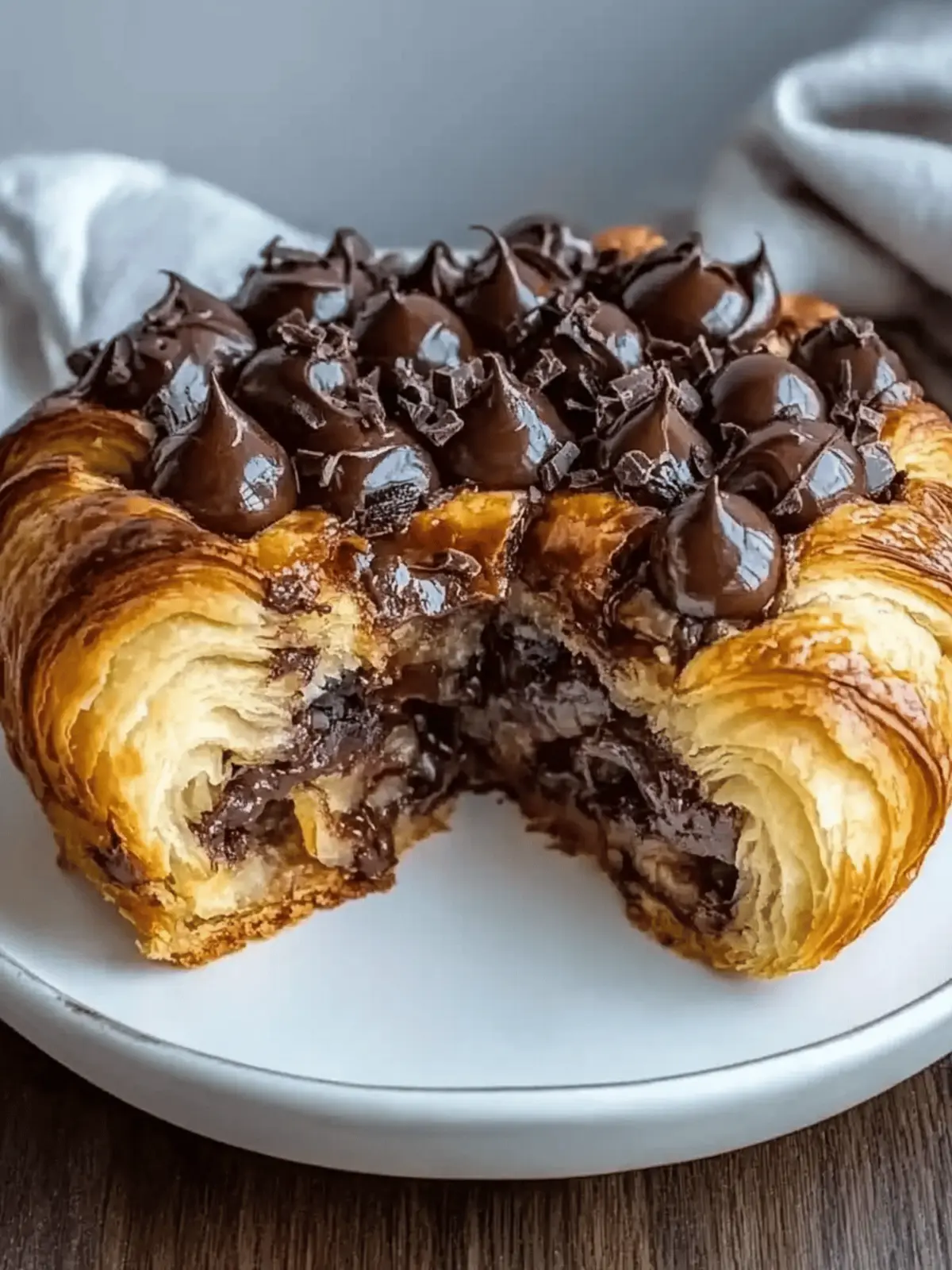 Decadent Chocolate Croissant Breakfast Bake Your New Go-To Brunch 4 Decadent Chocolate Croissant Breakfast Bake