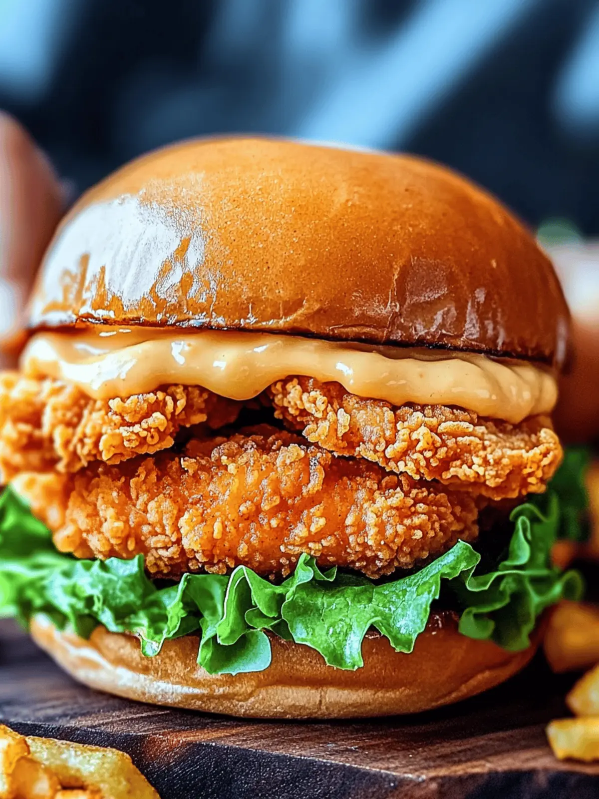 Savor the Flavor: Spicy Crispy Chicken Burger Bliss 4 Spicy Crispy Chicken Burger