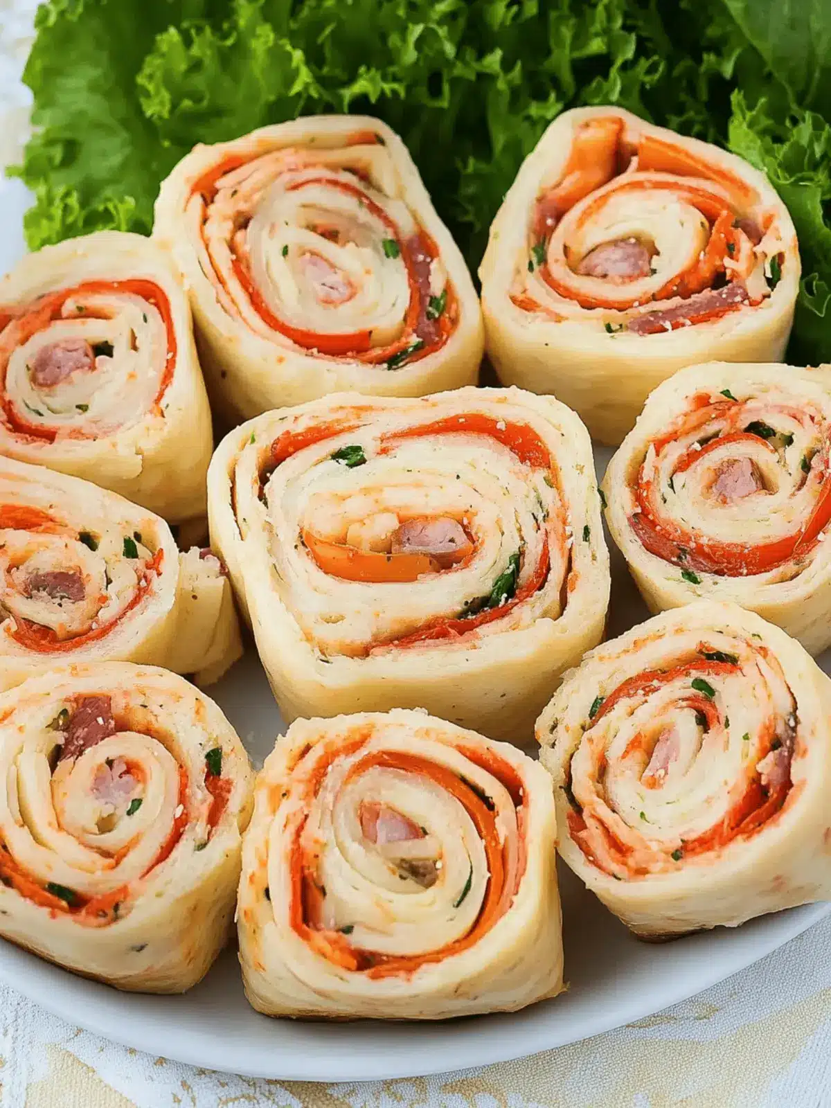 Delicious Italian Pinwheels: Easy Wholesome Appetizers at Home 4 Italian Pinwheels