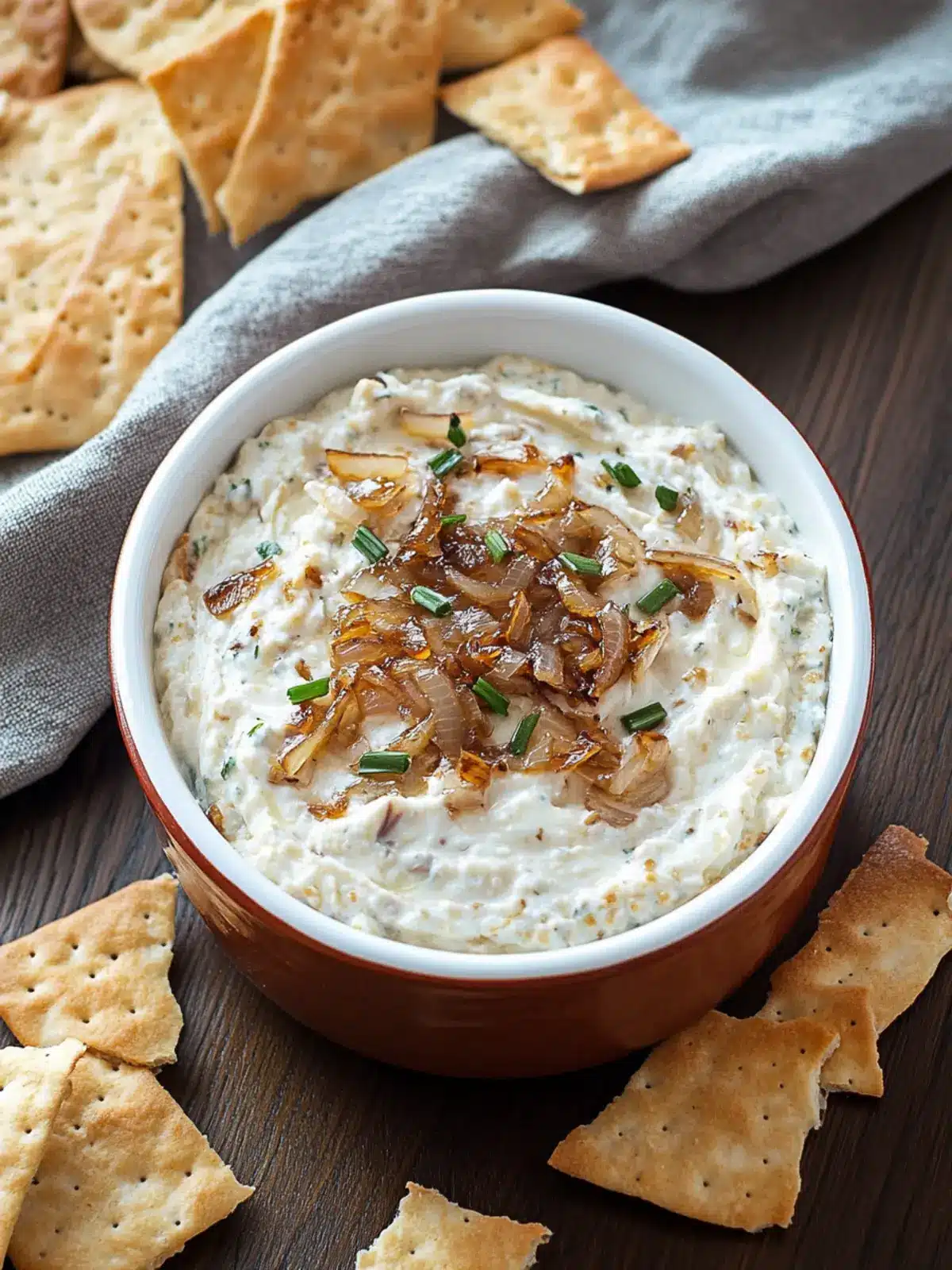 Savory Caramelized Onion Cottage Cheese Dip for Game Day Bliss 4 Caramelized Onion Cottage Cheese Dip