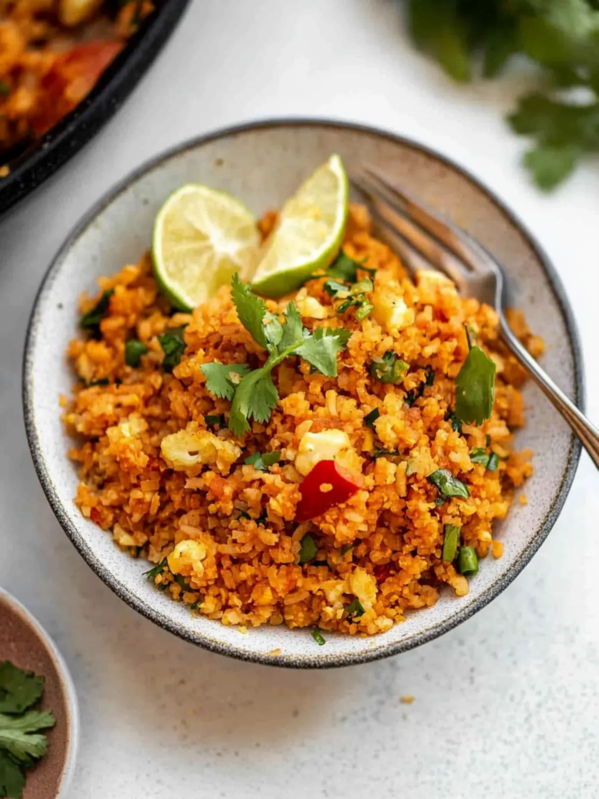 Savor the Flavor: Spanish Cauliflower Rice Delight 3 Spanish Cauliflower Rice