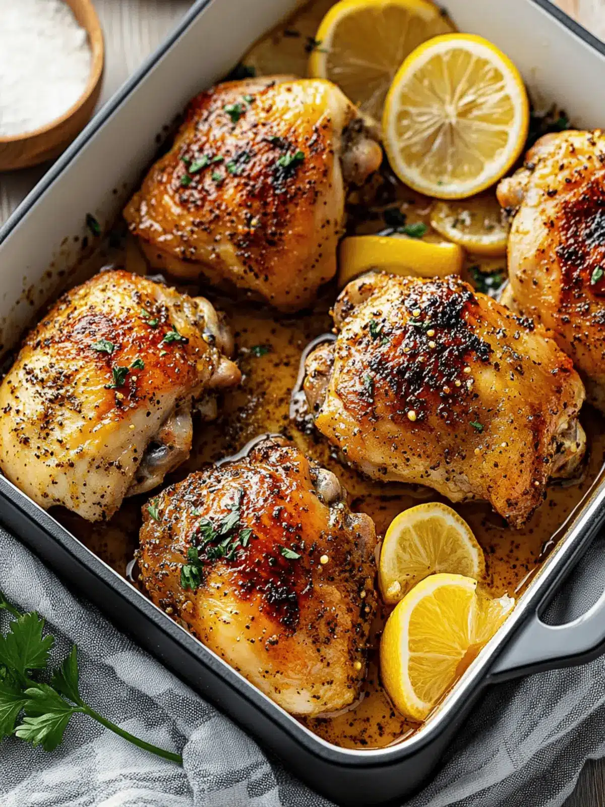 Zesty Lemon Pepper Chicken Thighs for Effortless Weeknight Meals 2 Lemon Pepper Chicken Thighs