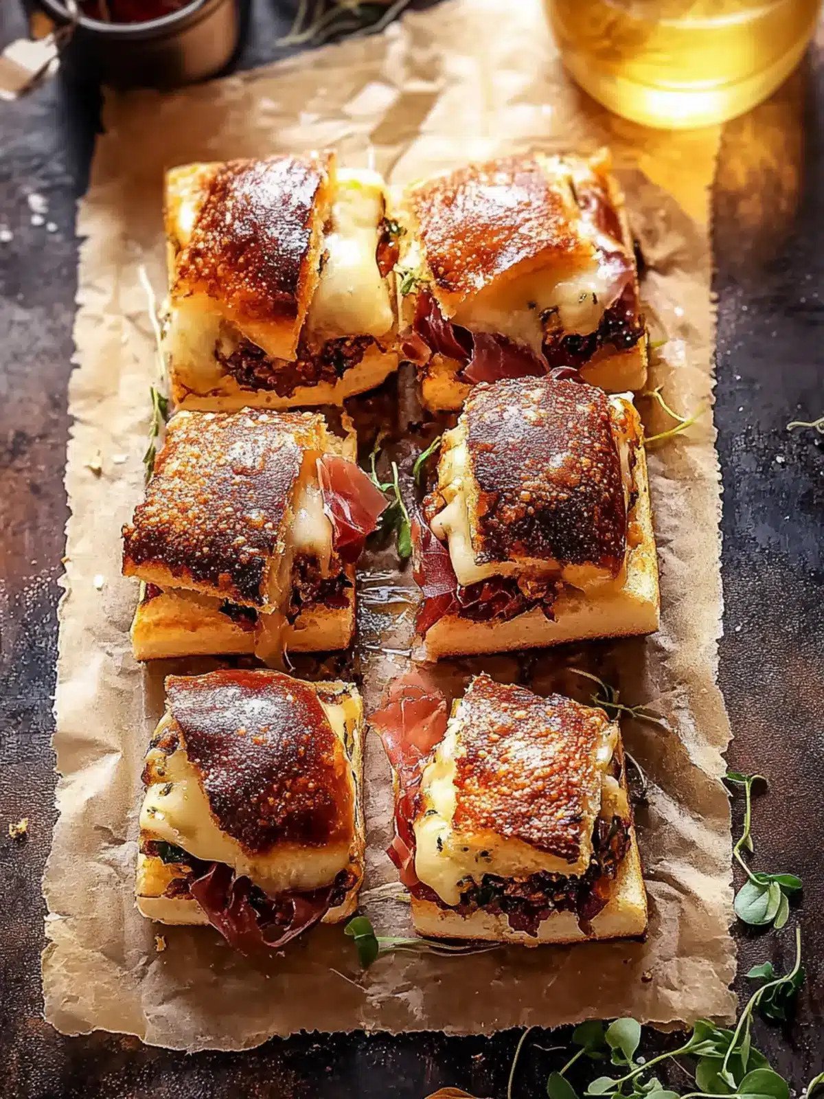 Crispy Prosciutto and Cheese Sliders for Ultimate Comfort Food 3 Crispy Prosciutto and Cheese Sliders
