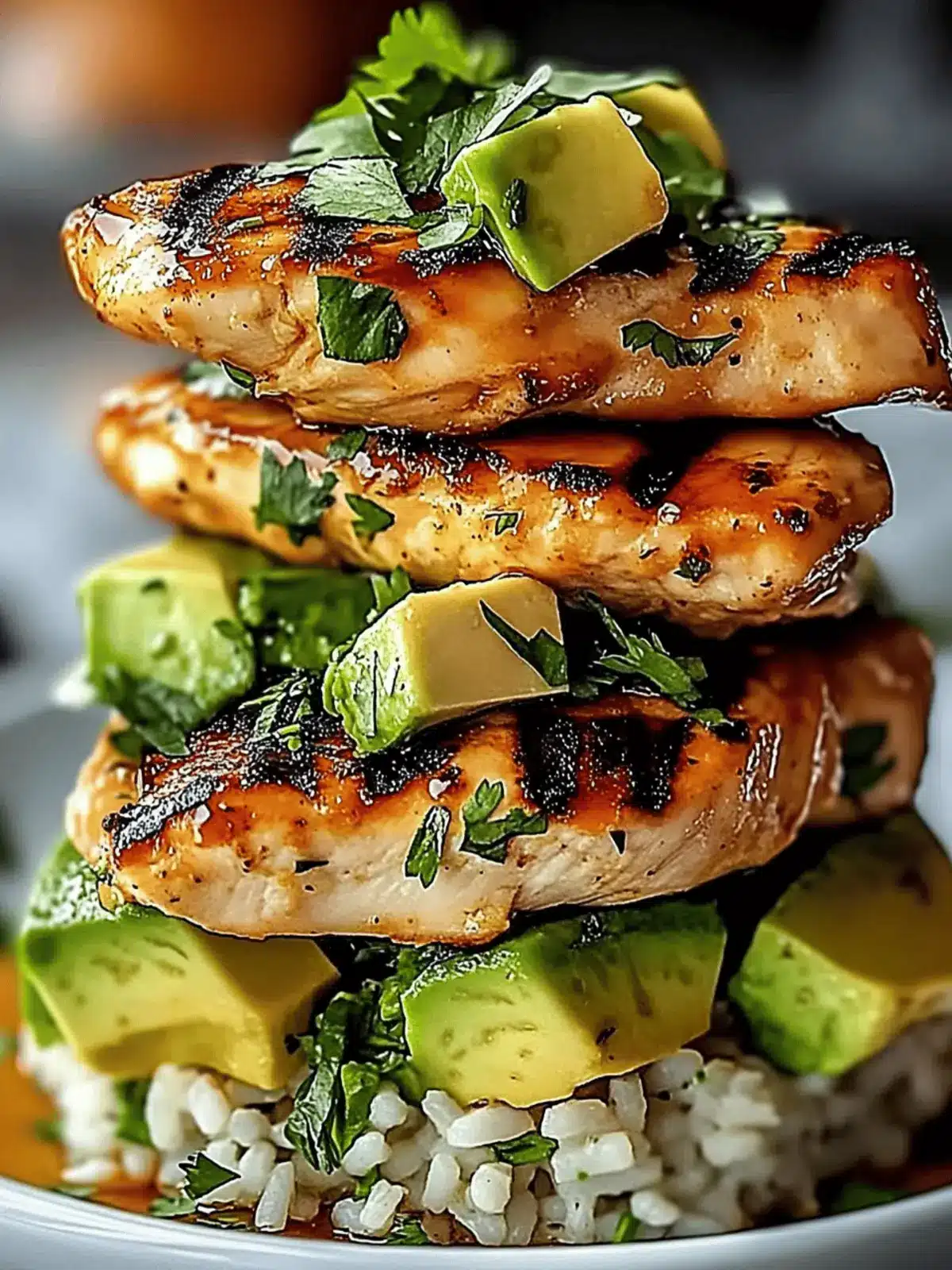 Delicious Honey Lime Chicken & Avocado Rice Stack for Quick Dinners 2 Honey Lime Chicken & Avocado Rice Stack