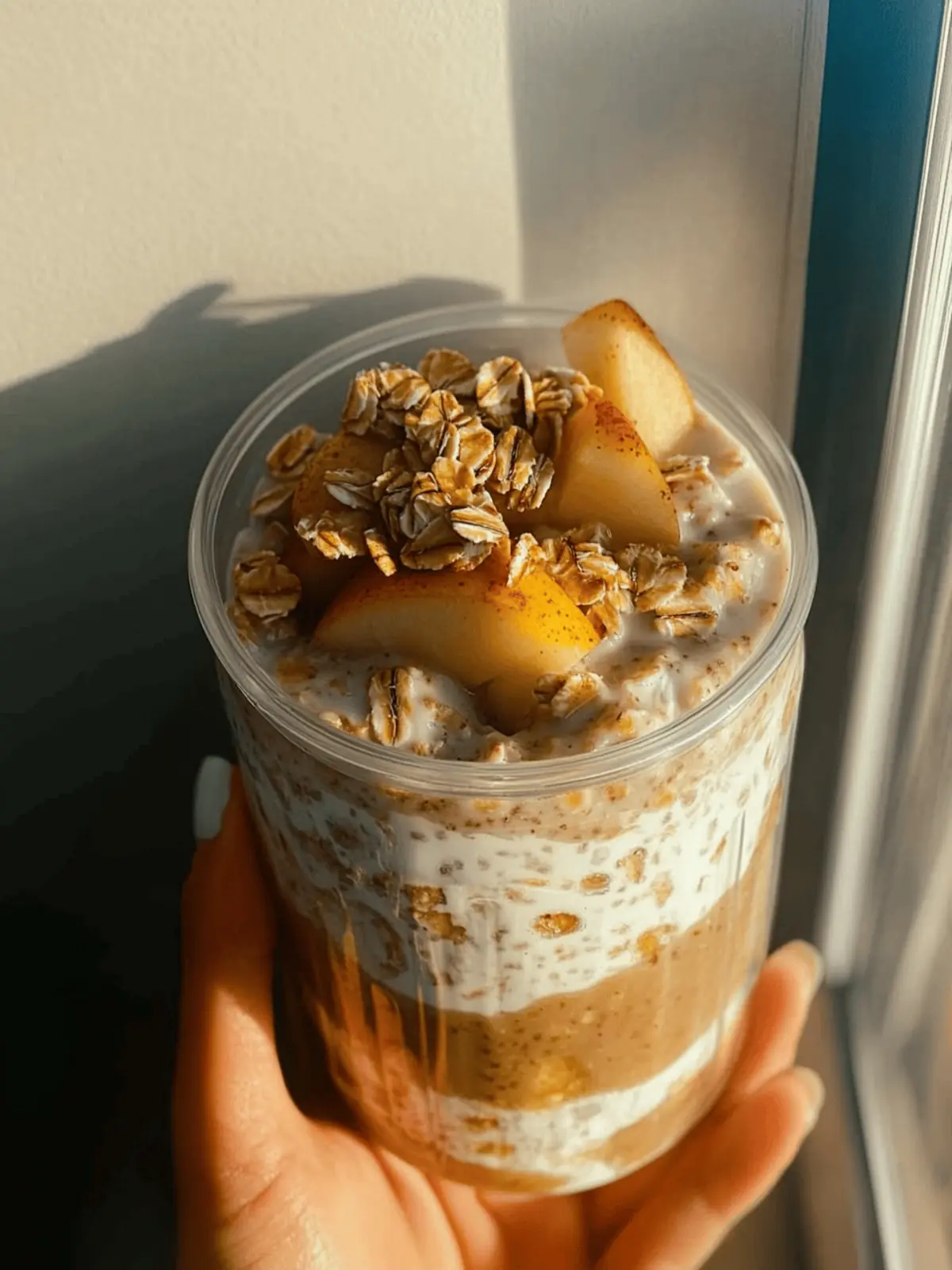 Savor the Joy with Apple Pie Overnight Oats Recipe 4 Apple Pie Overnight Oats
