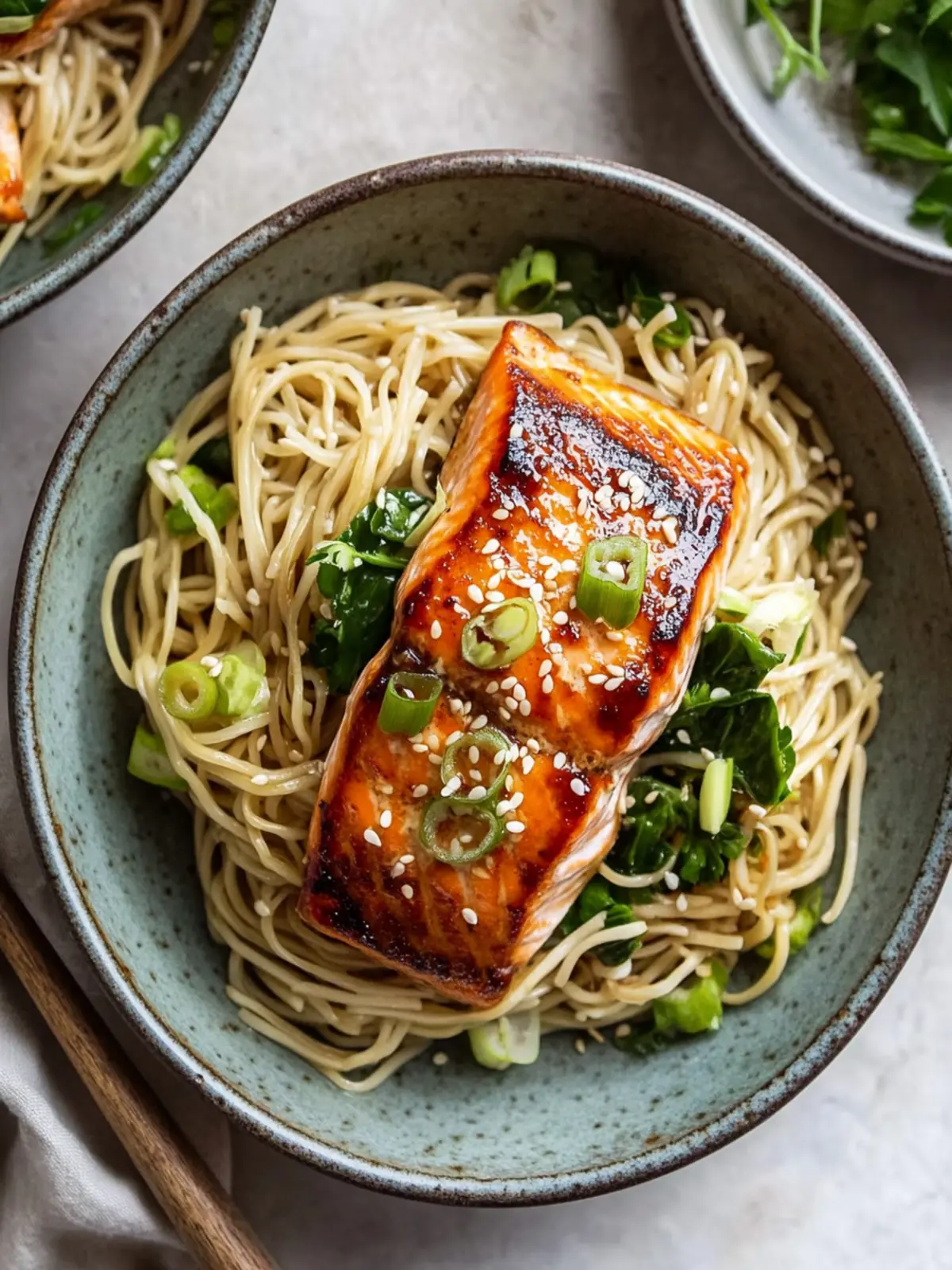Miso Salmon with Garlic Noodles: A Flavorful Homemade Delight 4 Miso Salmon with Garlic Noodles