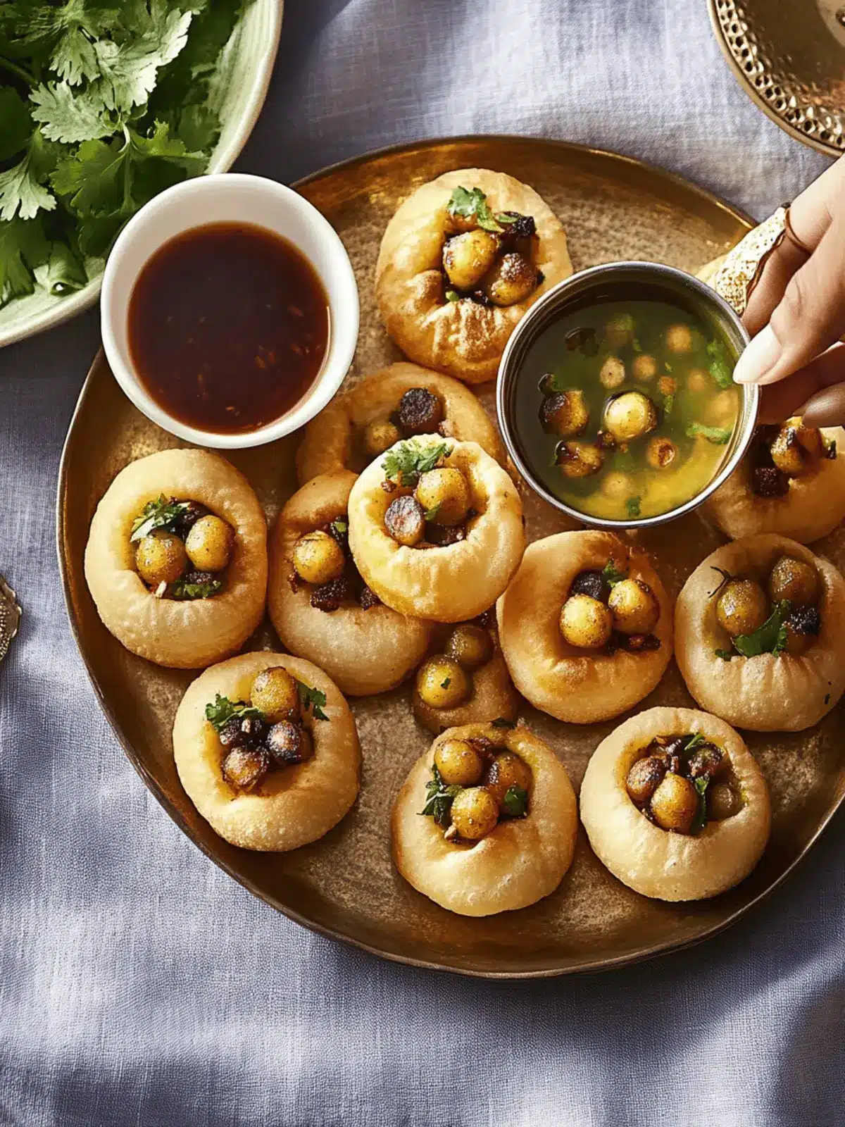 Irresistible Pani Puri: A Flavorful Vegan Adventure 4 Pani puri